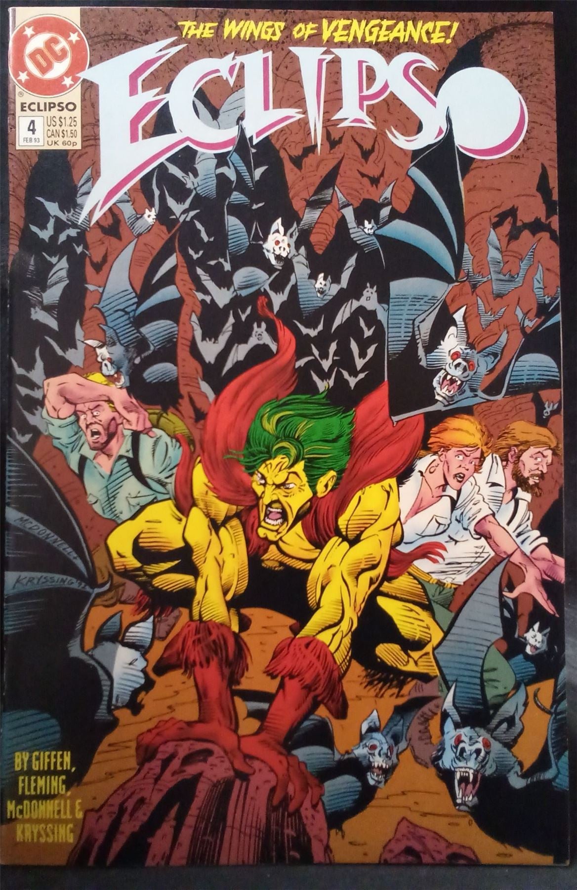 Eclipso #4 1993 DC Comics Comic Book