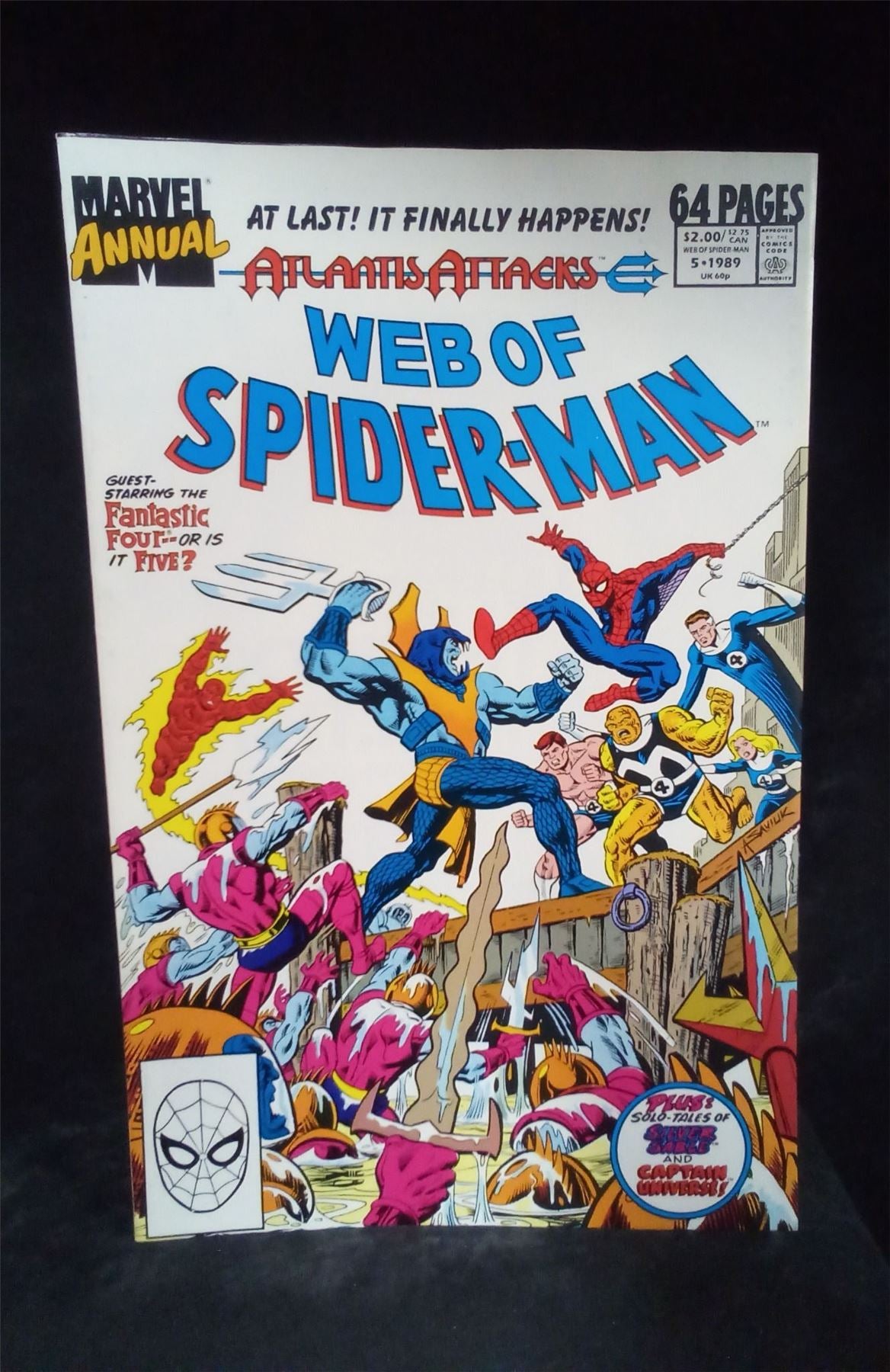 Web of Spider-Man Annual #5 1989 Marvel Comics Comic Book