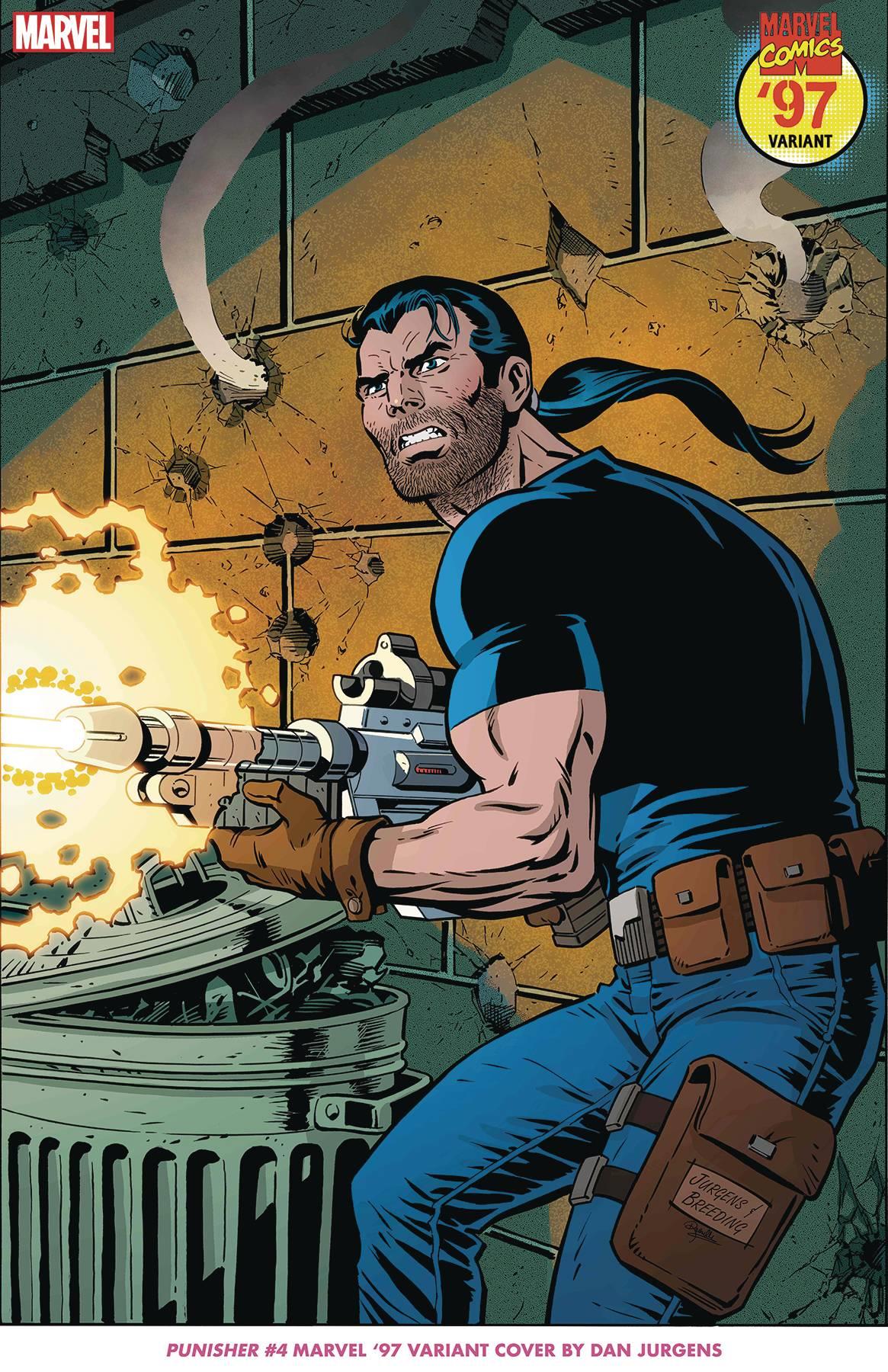Punisher #4 Dan Jurgens Marvel 97 Var (Dan Jurgens Marvel 97 Var) Marvel Prh Comic Book 2024