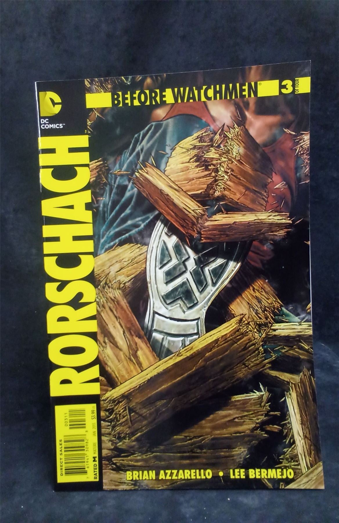 Before Watchmen: Rorschach #3 2013 DC Comics Comic Book