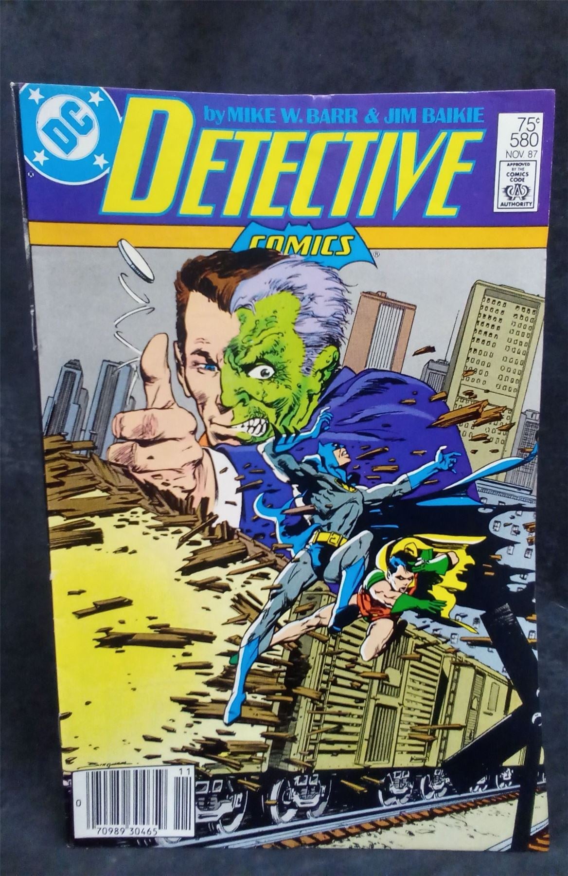 Detective Comics #580 1987 DC Comics Comic Book