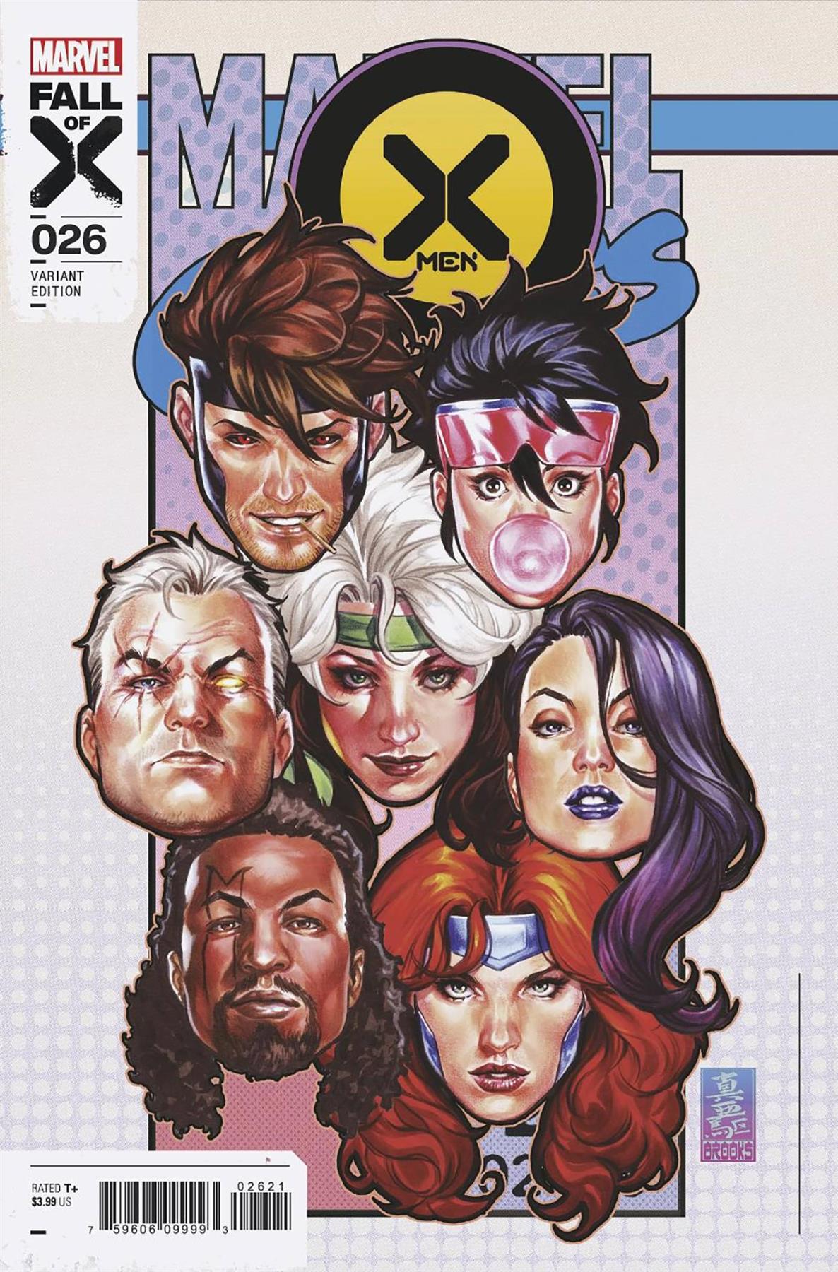 X-men #26 Mark Brooks Corner Box Var (Mark Brooks Corner Box Var) Marvel Prh Comic Book 2023