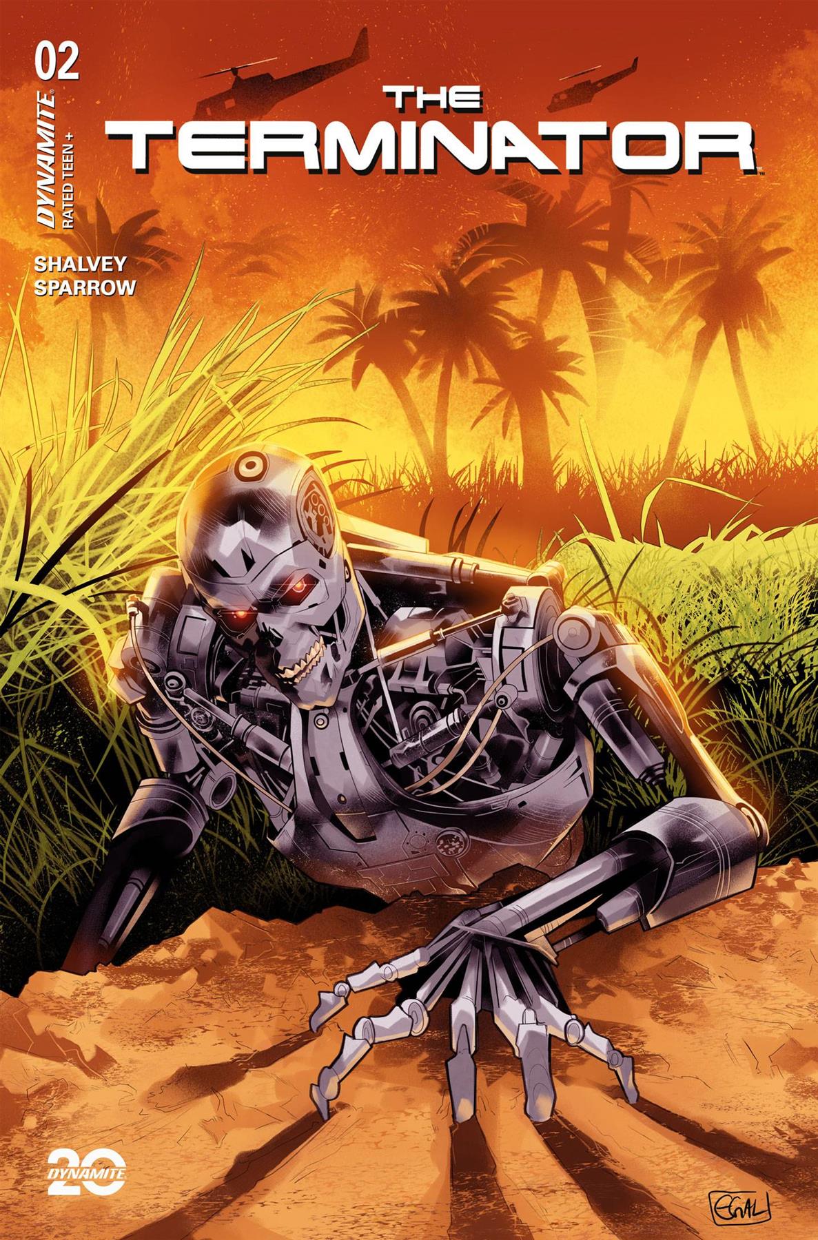 Terminator #2 Cvr B Galmon Cvr B Galmon Dynamite Comic Book 2024