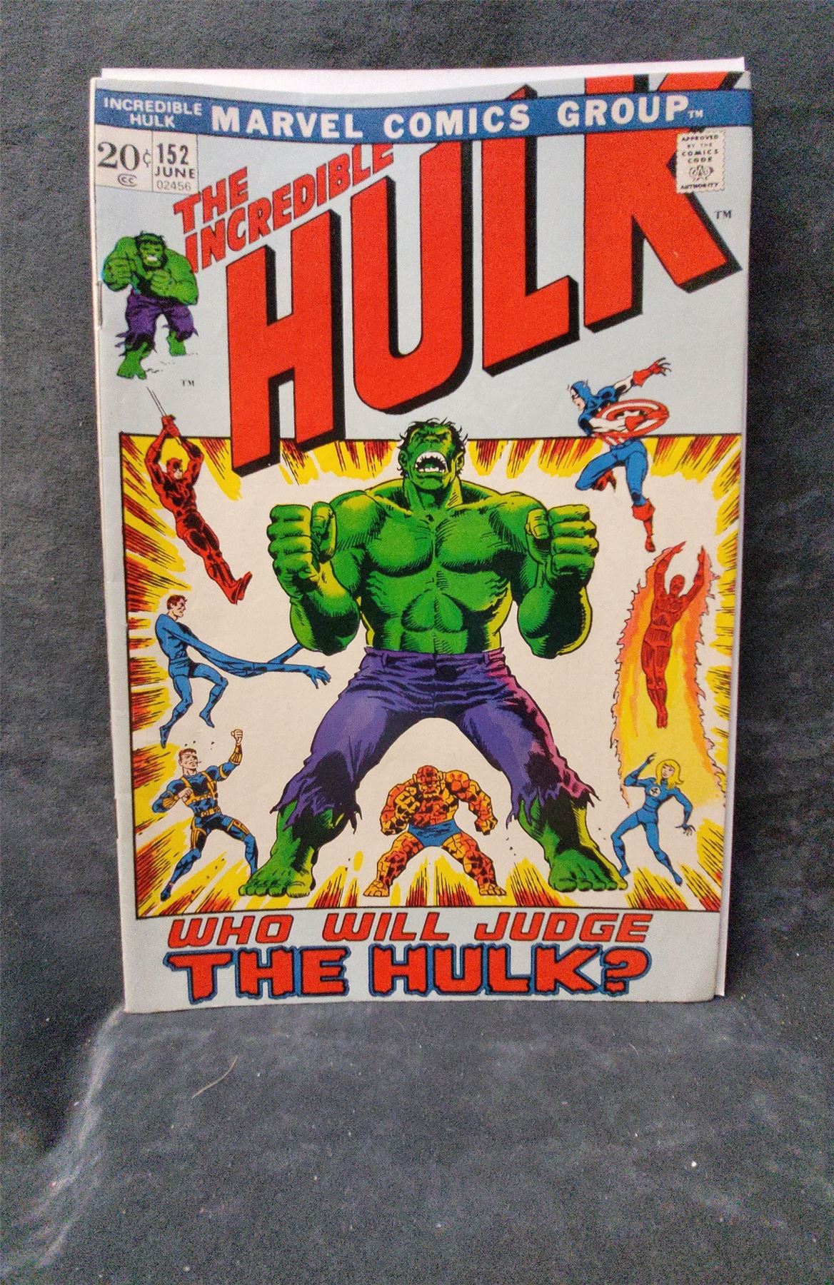 The Incredible Hulk #152 1972 marvel Comic Book