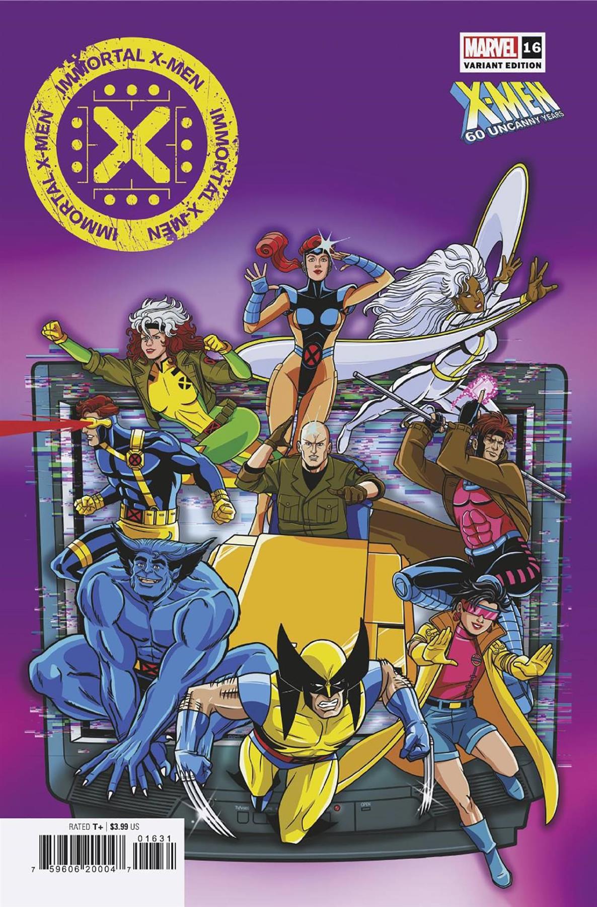 Immortal X-men #16 Dan Veesenmeyer X-men 60th Var (Dan Veesenmeyer X-men 60th Var) Marvel Prh Comic Book 2023