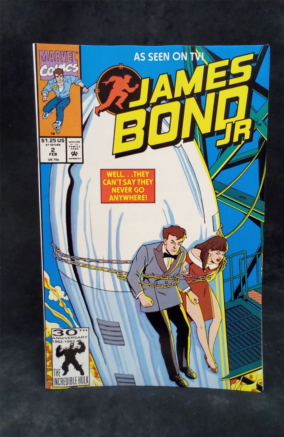 James Bond Jr. #2 1992 Marvel Comics Comic Book