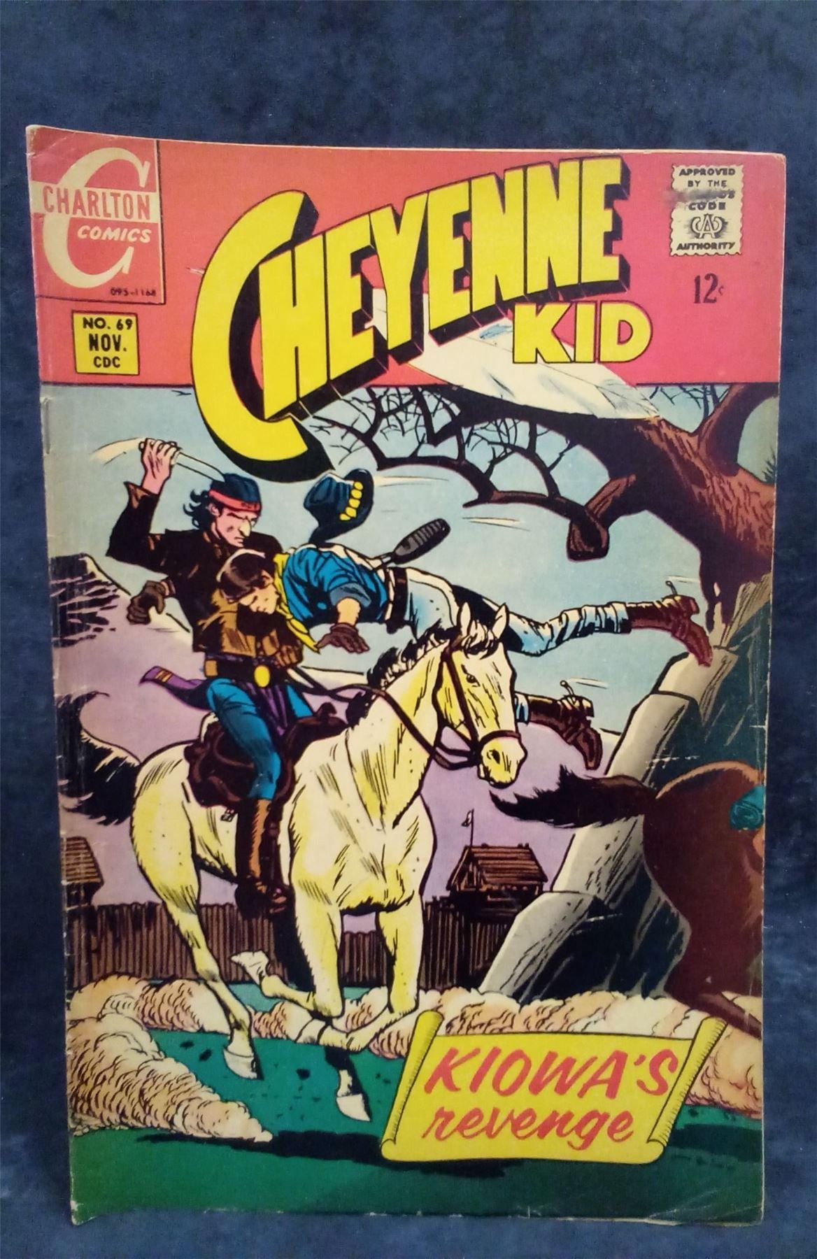 Cheyenne Kid #69 1968 charlton Comic Book