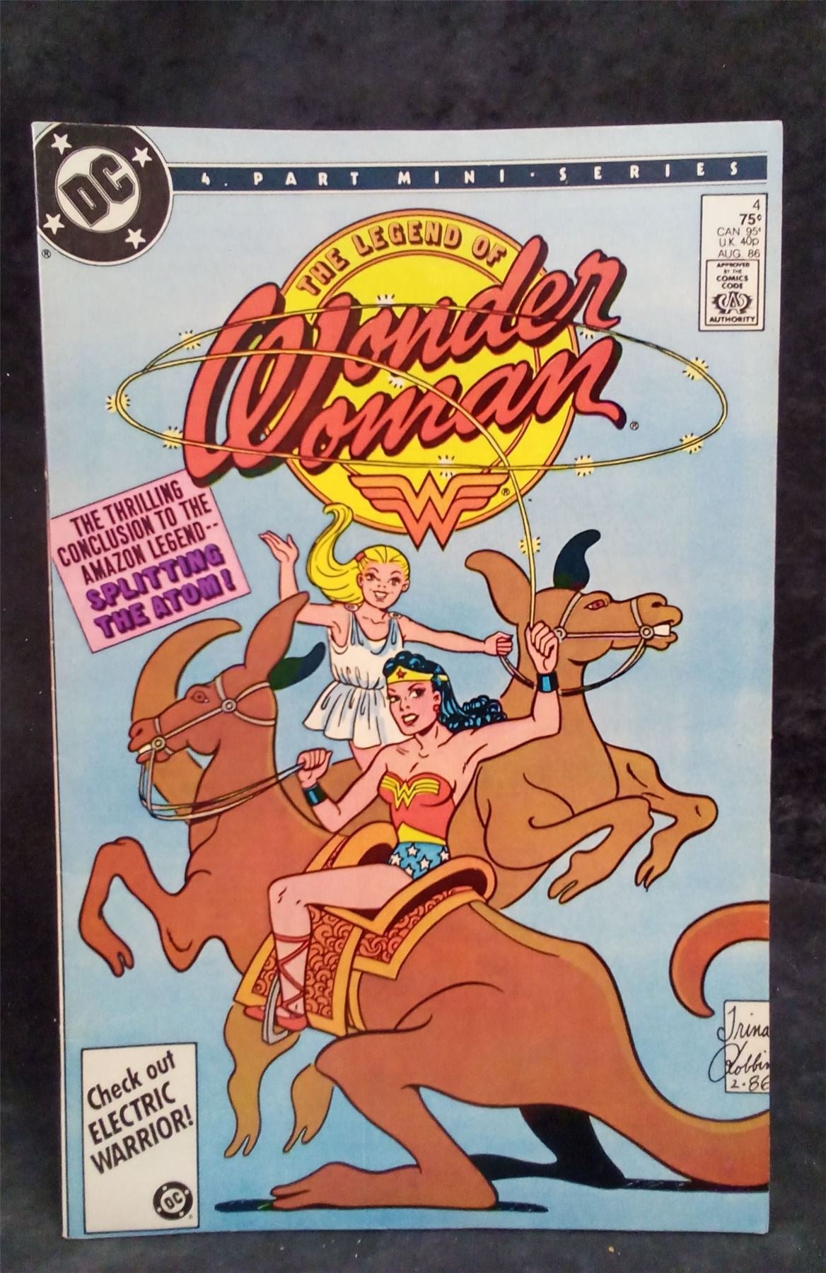 The Legend of Wonder Woman #4 1986 DC Comics Comic Book