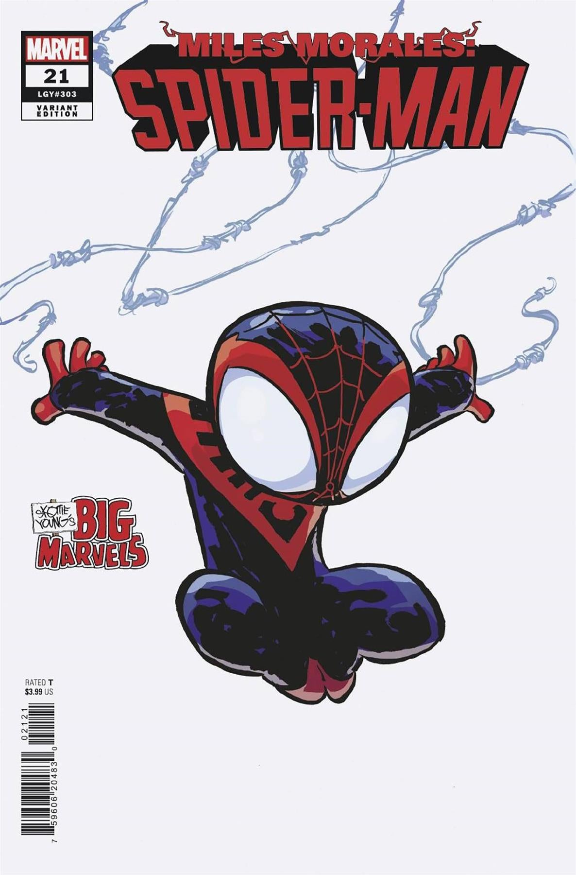 Miles Morales Spider-man #21 Young Big Marvel Var (Young Big Marvel Var) Marvel Prh Comic Book 2024