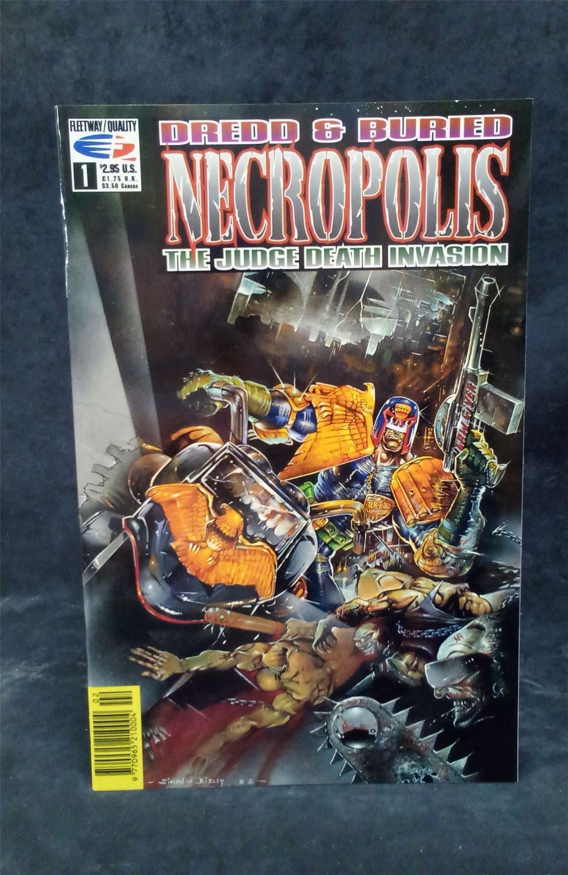 Necropolis: The Judge Death Invasion #1 1991 Comic Book