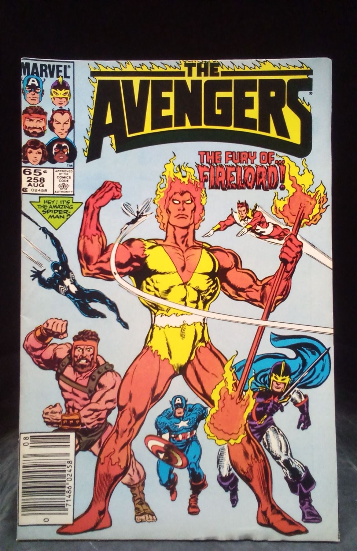 The Avengers #258 Canadian Variant 1985 Marvel Comics Comic Book