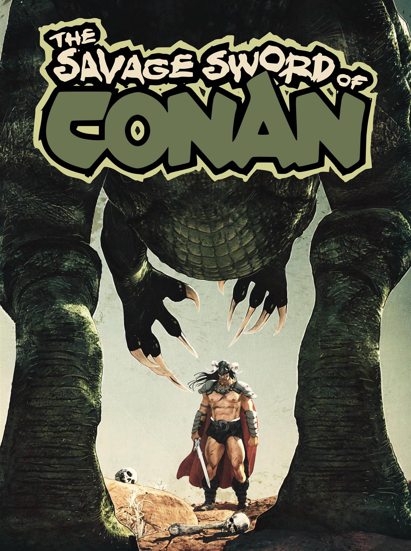 Savage Sword Of Conan #1 (of 6) Cvr C Von Fafner Titan Comics Comic Book