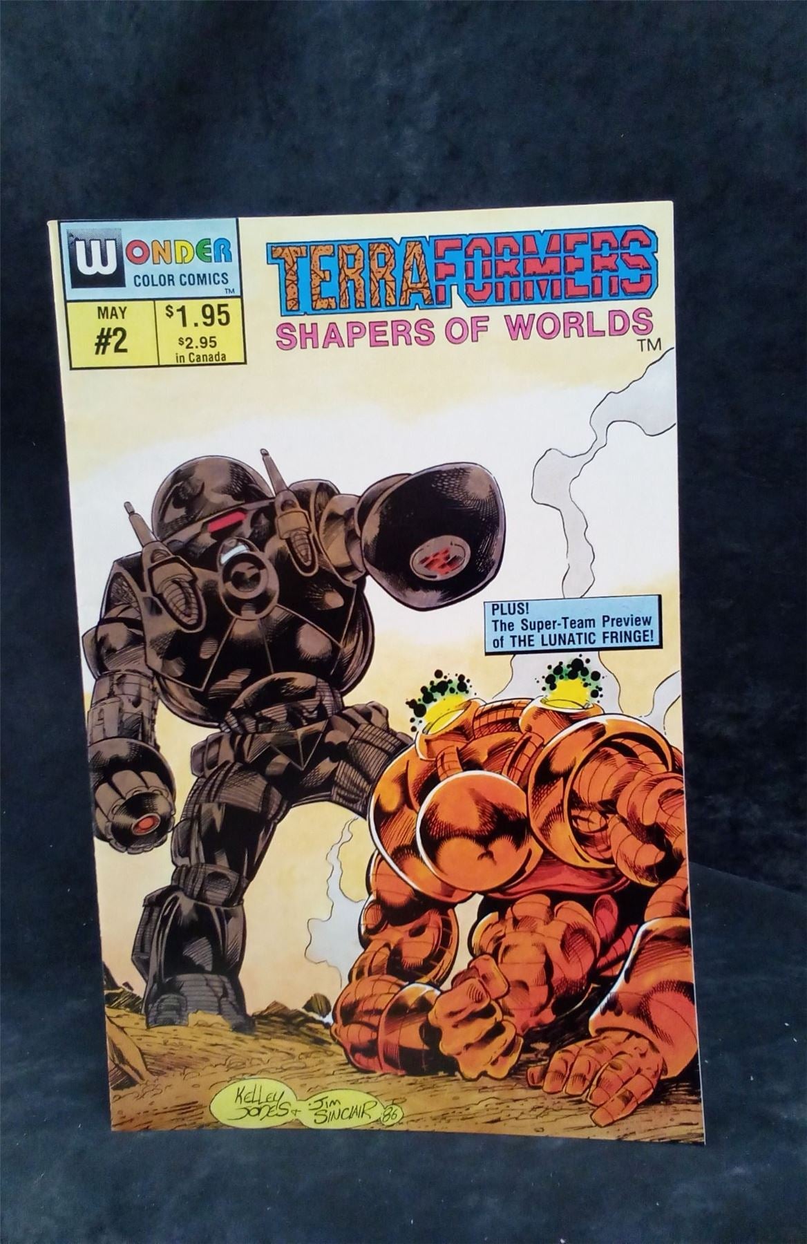 Terraformers #2 1987 Comic Book