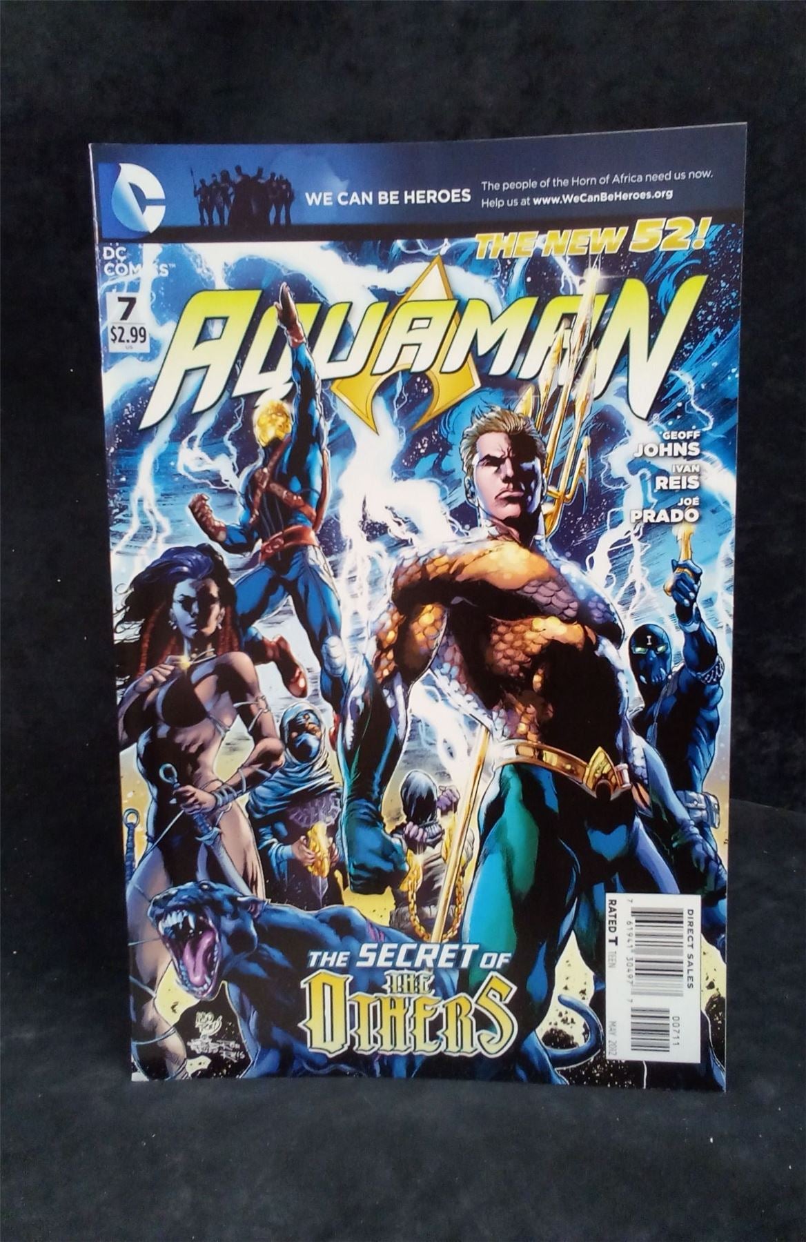 Aquaman #7 2012 DC Comics Comic Book