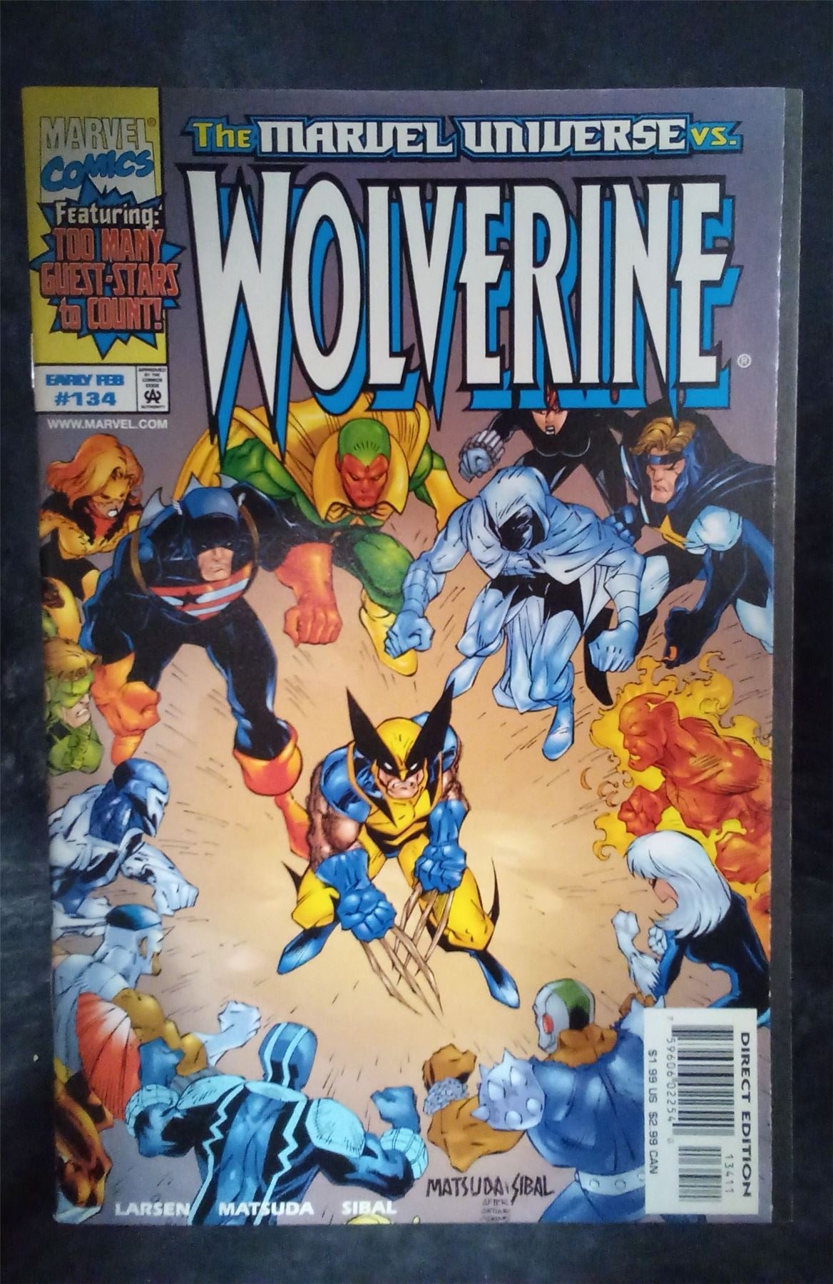 Wolverine #134 1999 Marvel Comics Comic Book