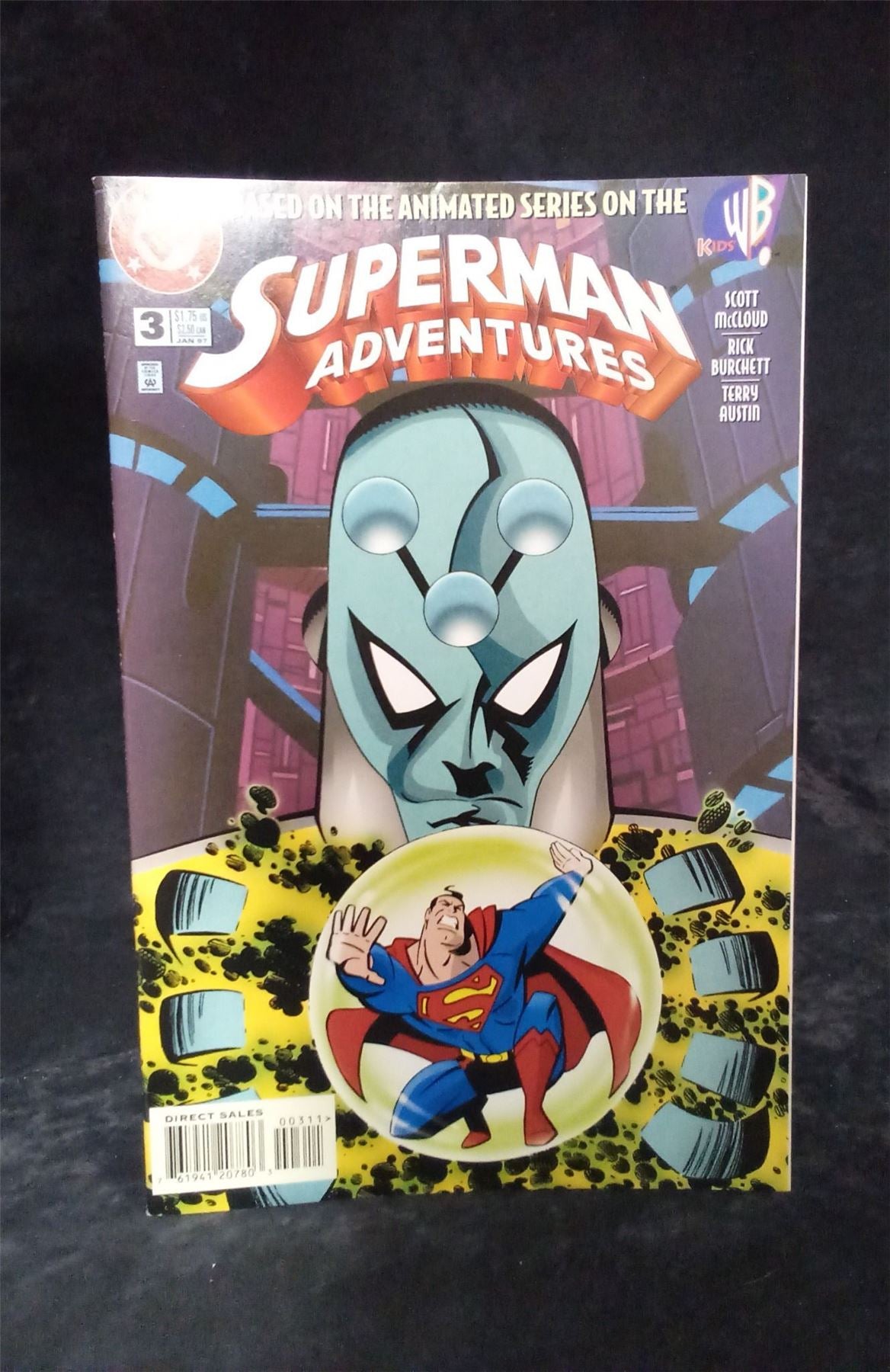 Superman Adventures #3 1997 DC Comics Comic Book