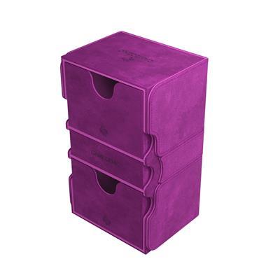 Stronghold Deck Box 200+ Black TCG Gamegenic