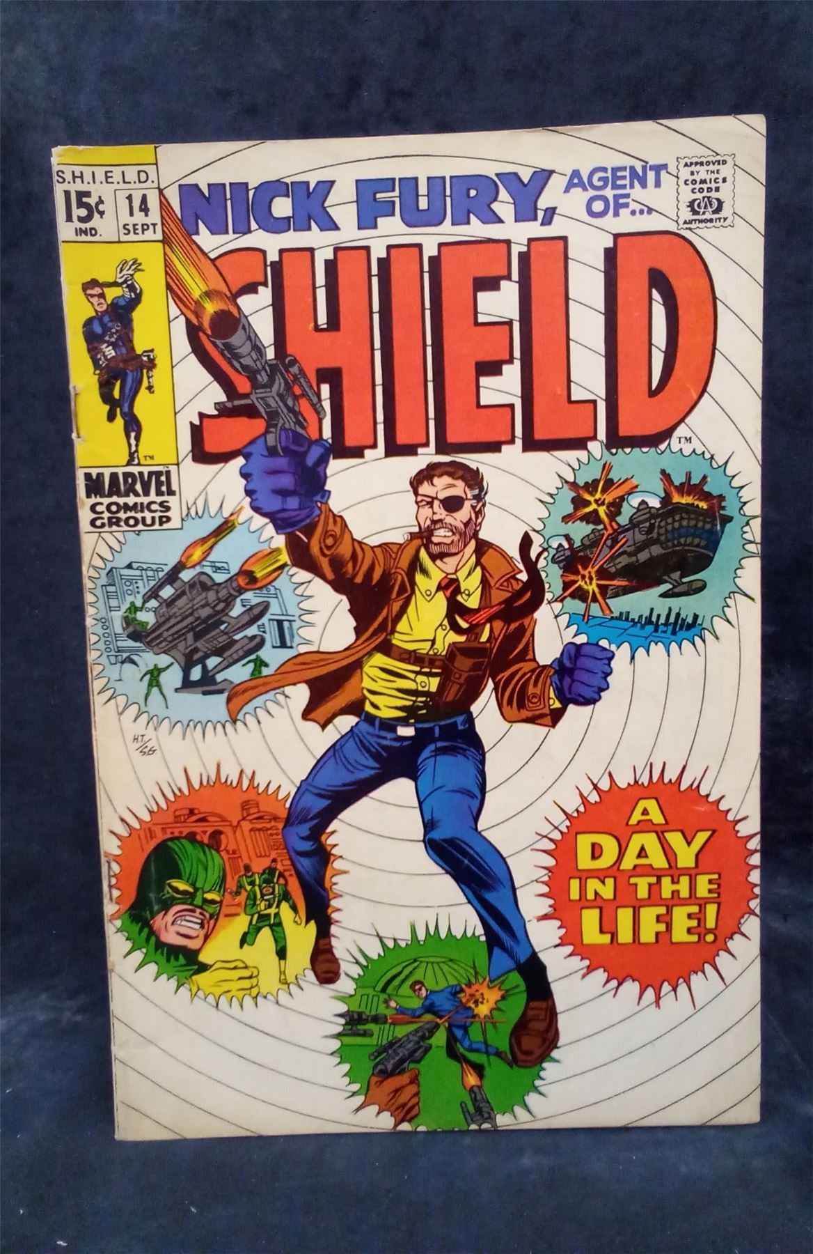 Nick Fury, Agent of SHIELD #14 1969 Marvel Comics Comic Book