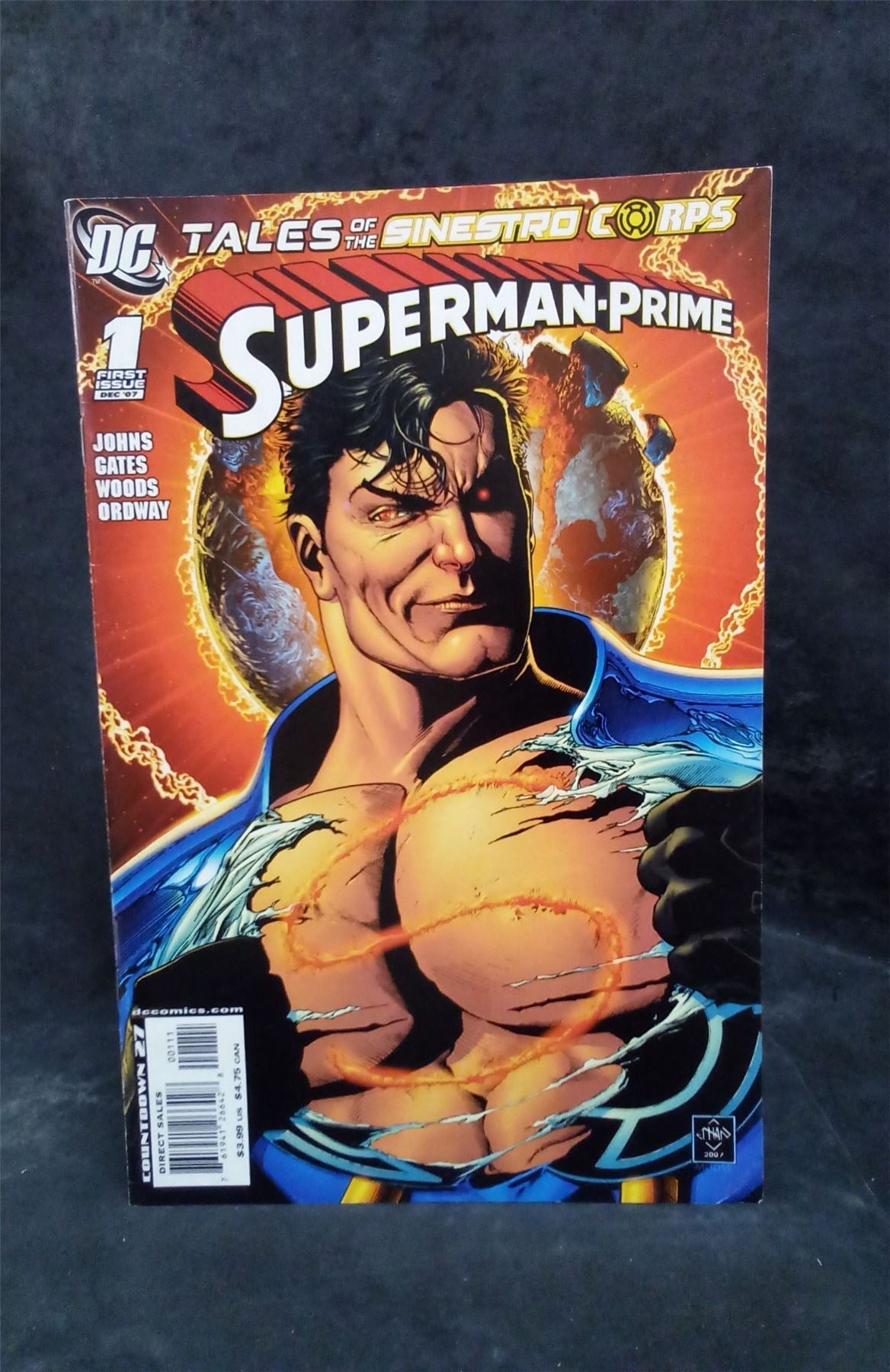 Tales of the Sinestro Corps: Superman-Prime 2007 DC Comics Comic Book