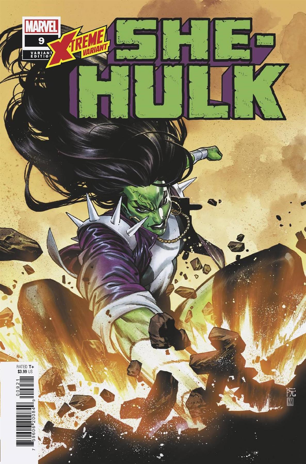 She-hulk #9 Ruan X-treme Marvel Var Marvel Prh Comic Book