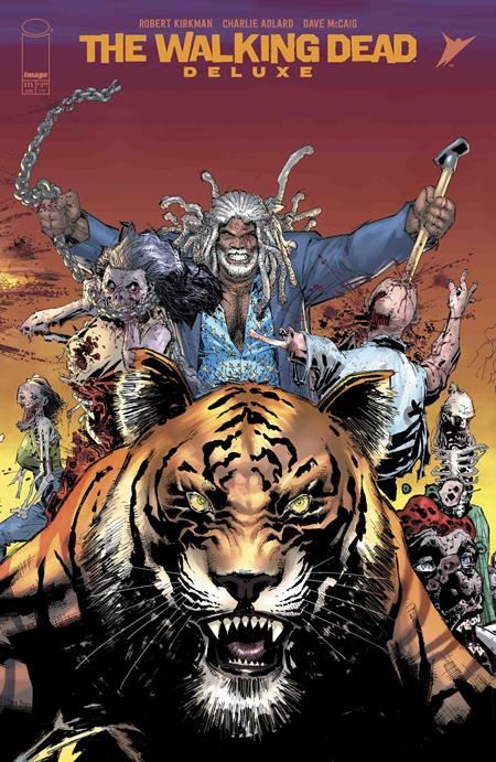 WALKING DEAD DELUXE #111 CVR C WHILCE PORTACIO & ALEX SINCLAIR CONNECTING VAR (MR) Image Comics Comic Book 2025