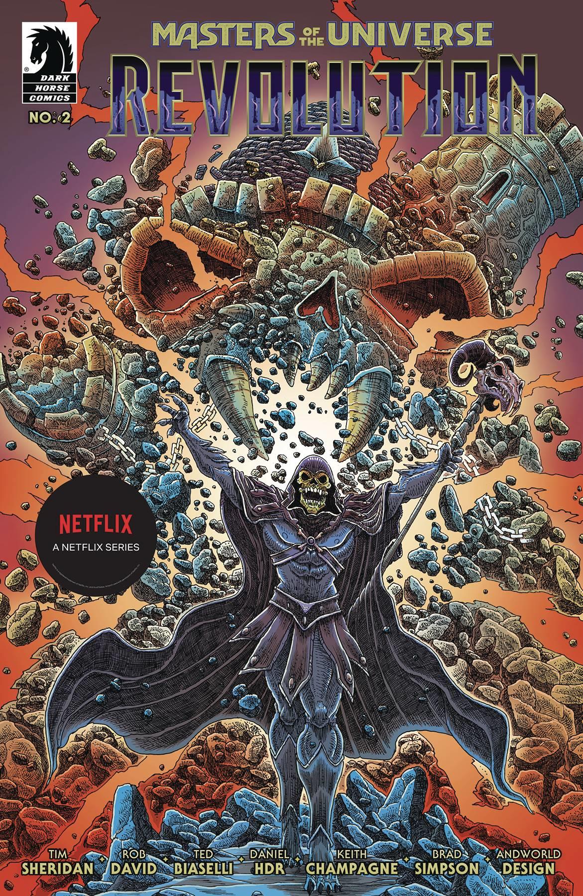 Masters Of Universe Revolution #2 Cvr B Stokoe Dark Horse Prh Comic Book
