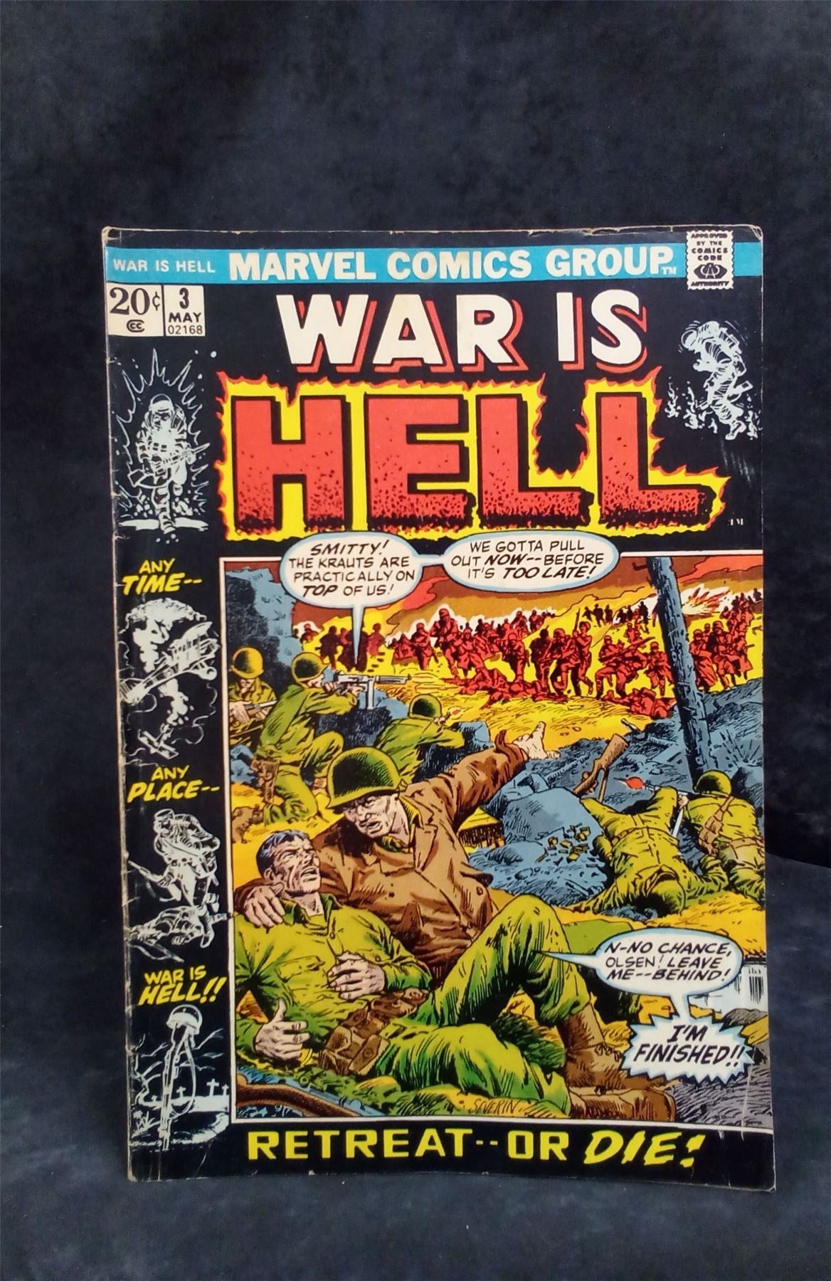War is Hell #3 1973 Marvel Comics Comic Book