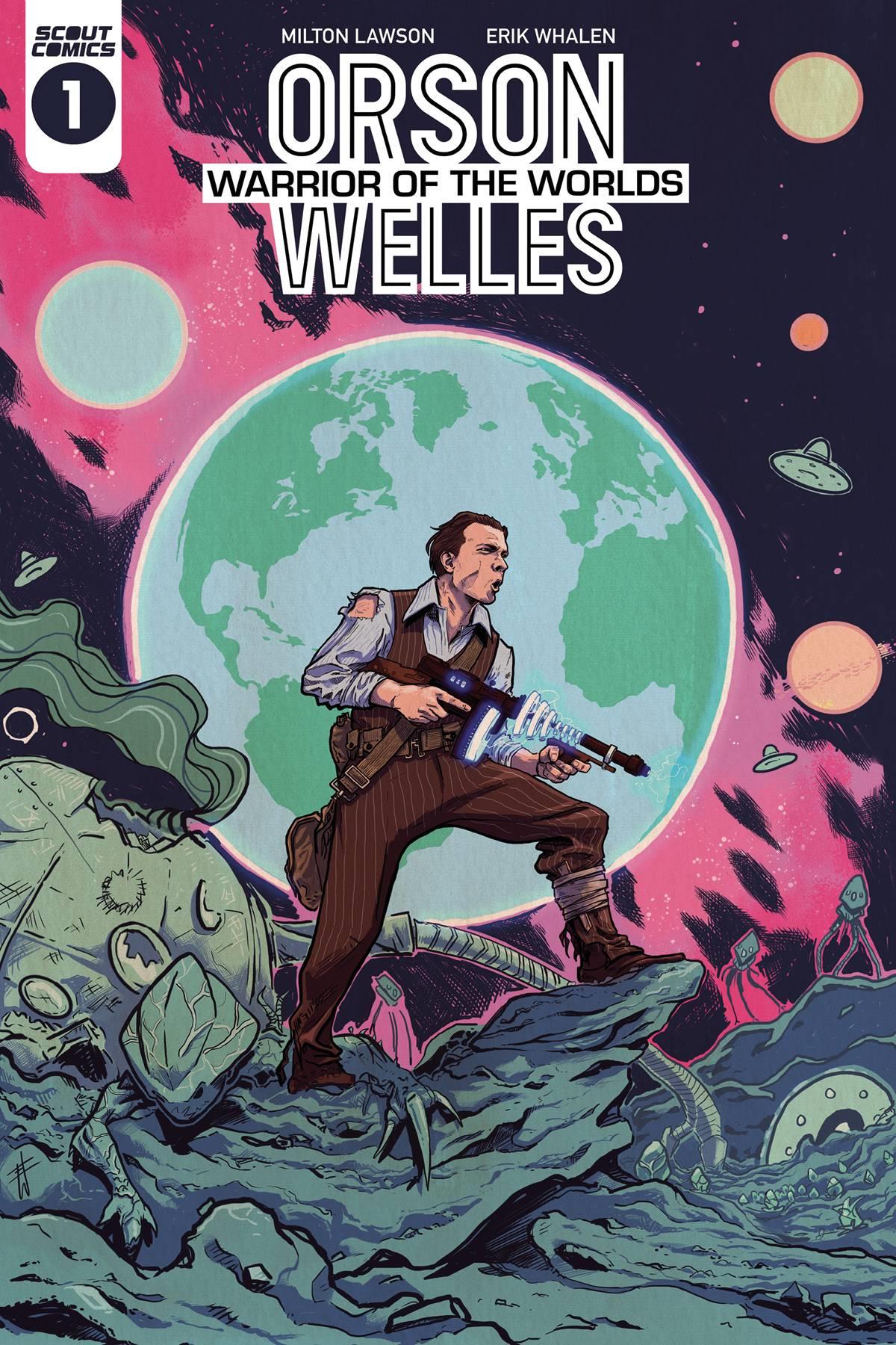 Orson Welles Warrior Of Worlds #1 Cvr A Erik Whalen Scout Comics Comic Book