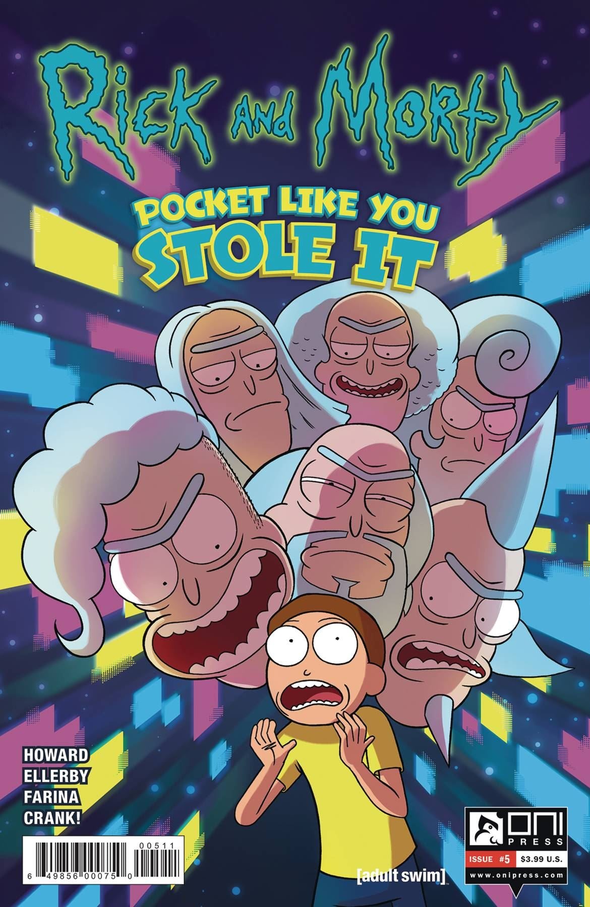 Rick & Morty Pocket Like You Stole It #5 () Oni Press Inc. Comic Book