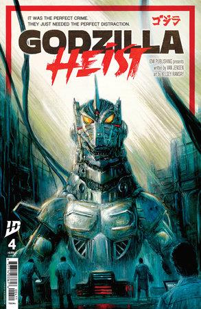 Godzilla Heist #4 Cvr A Eggleton Cvr A Eggleton Idw-prh Comic Book 2025