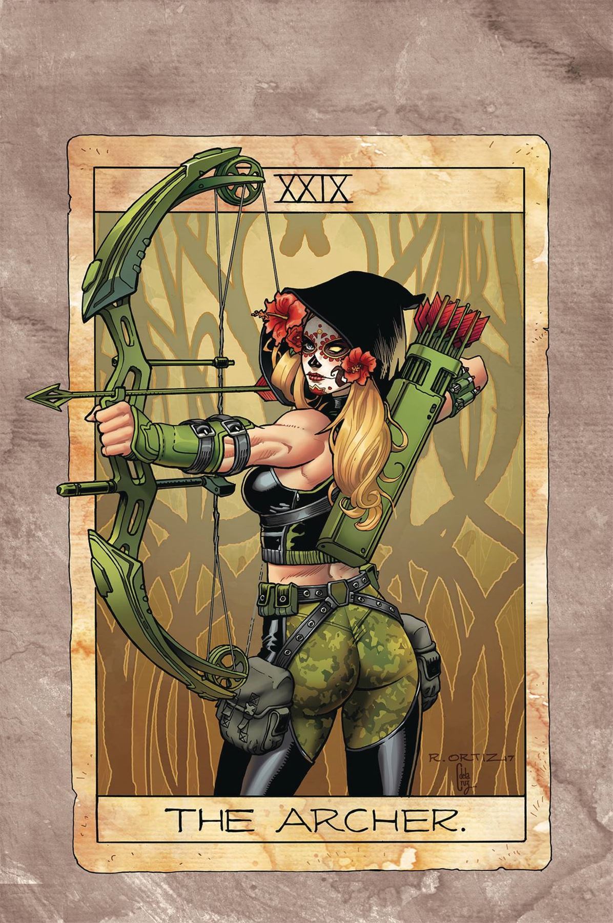 Gft Robyn Hood Tarot One Shot Cvr C Ortiz (Cvr C Ortiz) Zenescope Entertainment Inc Comic Book