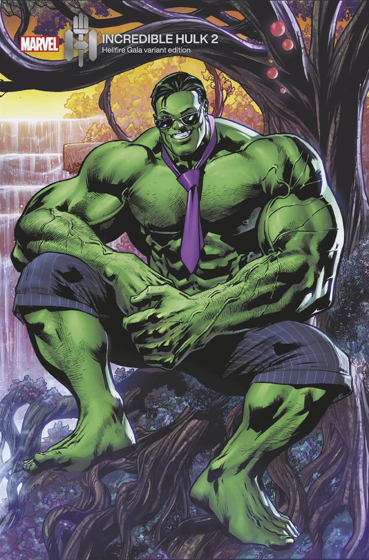 Incredible Hulk #2 Bryan Hitch Hellfire Gala Var (Bryan Hitch Hellfire Gala Var) Marvel Prh Comic Book 2023