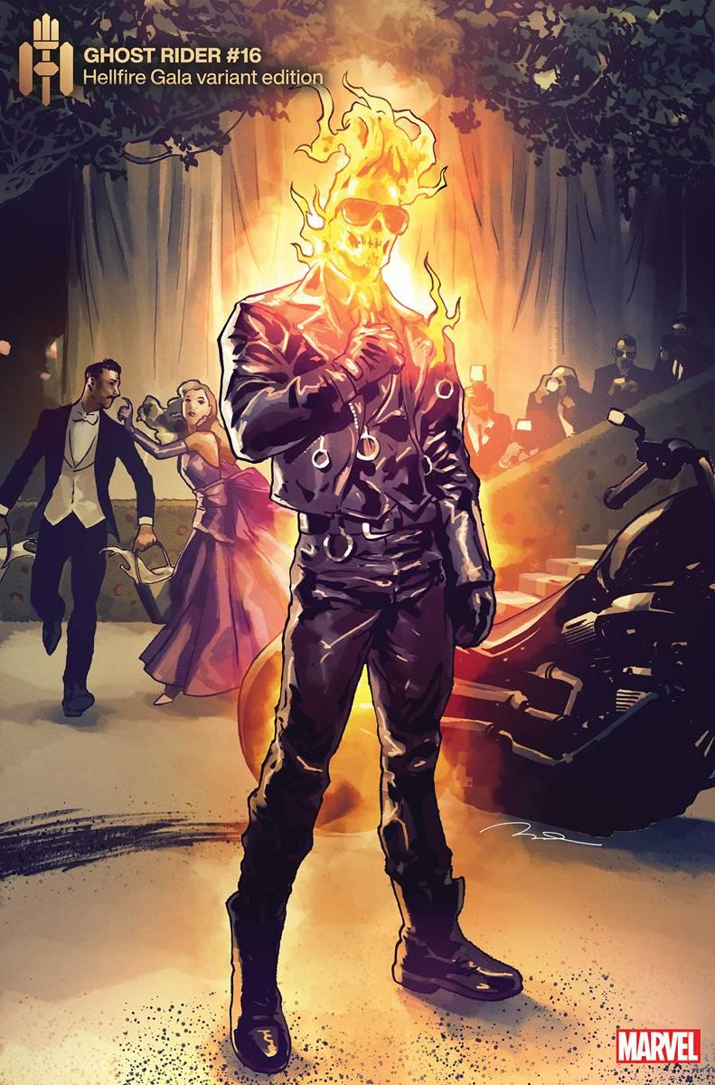 Ghost Rider #16 Gerald Parel Hellfire Gala Var (Gerald Parel Hellfire Gala Var) Marvel Prh Comic Book 2023