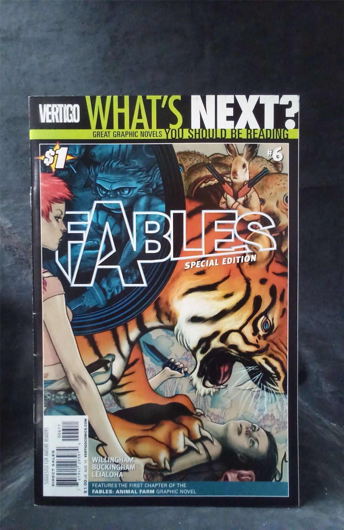 Fables #6 Second Print Cover 2002 vertigo Comic Book
