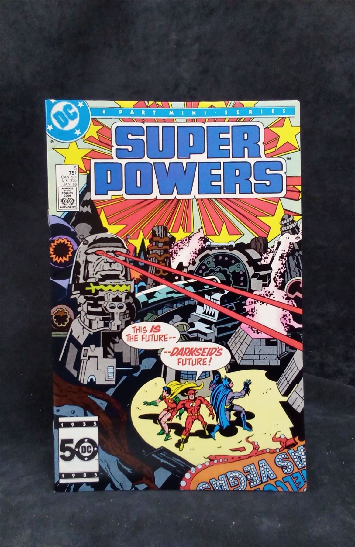 Super Powers #5 Direct Edition 1985 DC Comics Comic Book