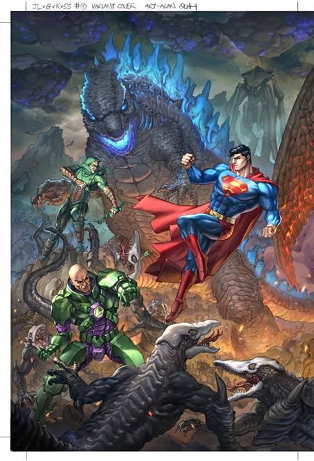 Justice League Vs Godzilla Vs Kong 2 #1 (of 7) Cvr C Alan Quah Card Stock Var DC Comics Comic Book
