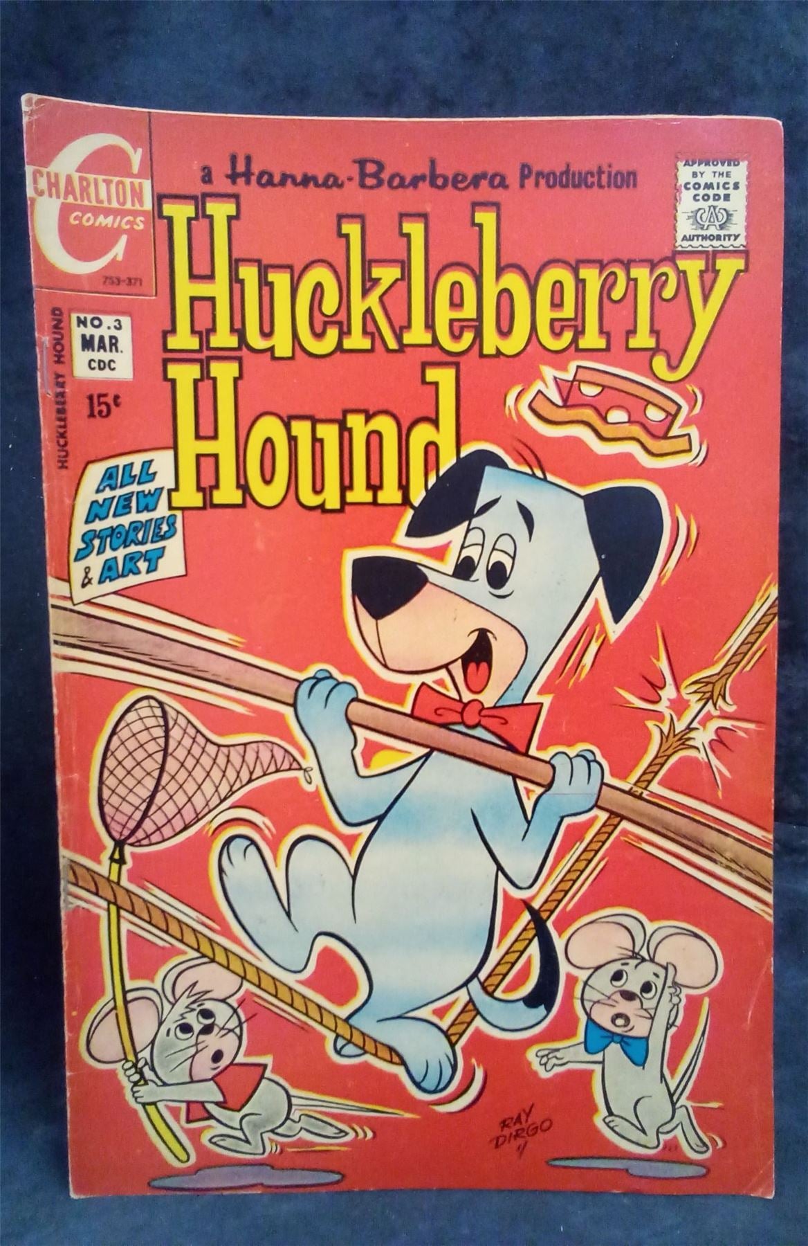 Huckleberry Hound #3 1971 Charlton Comic Book