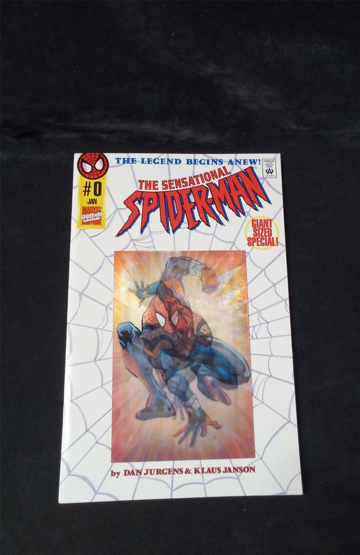 The Sensational Spider-Man #0 1996 marvel Comic Book
