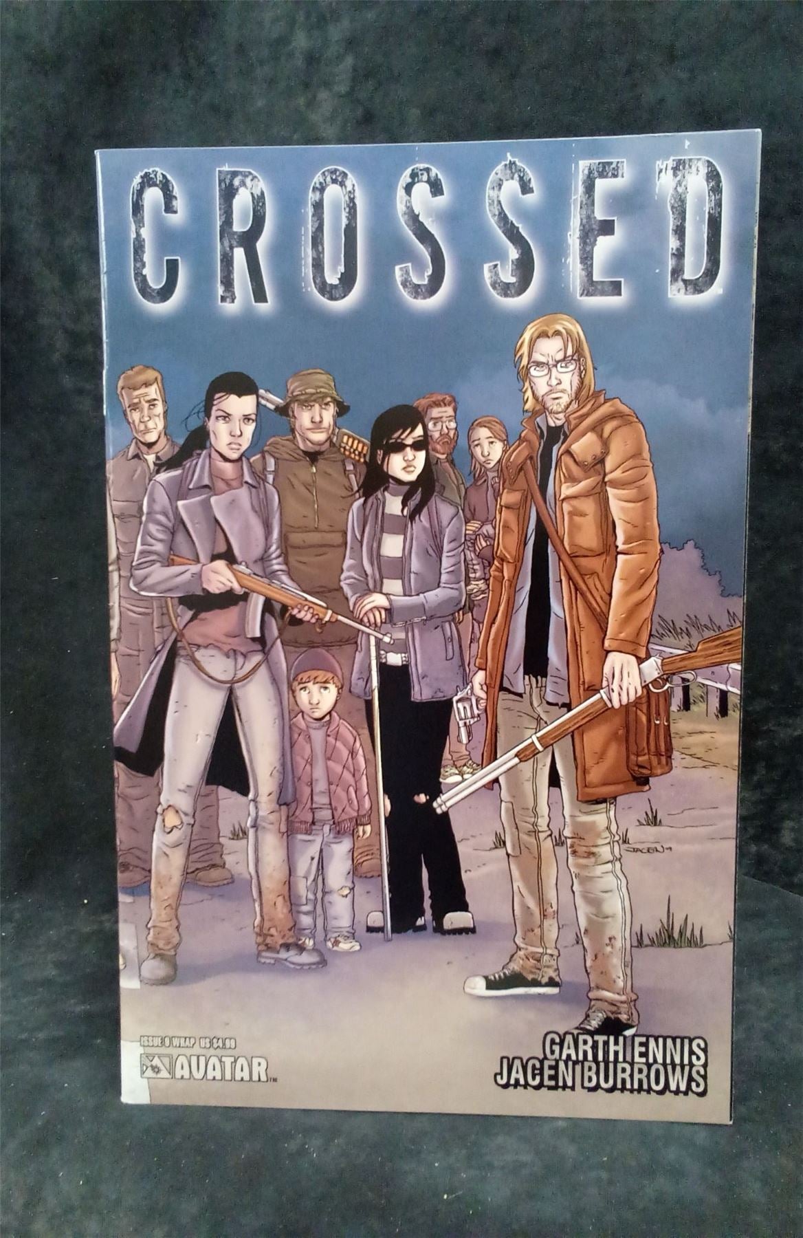 Crossed #9 Wraparound Cover 2010 avatar press Comic Book