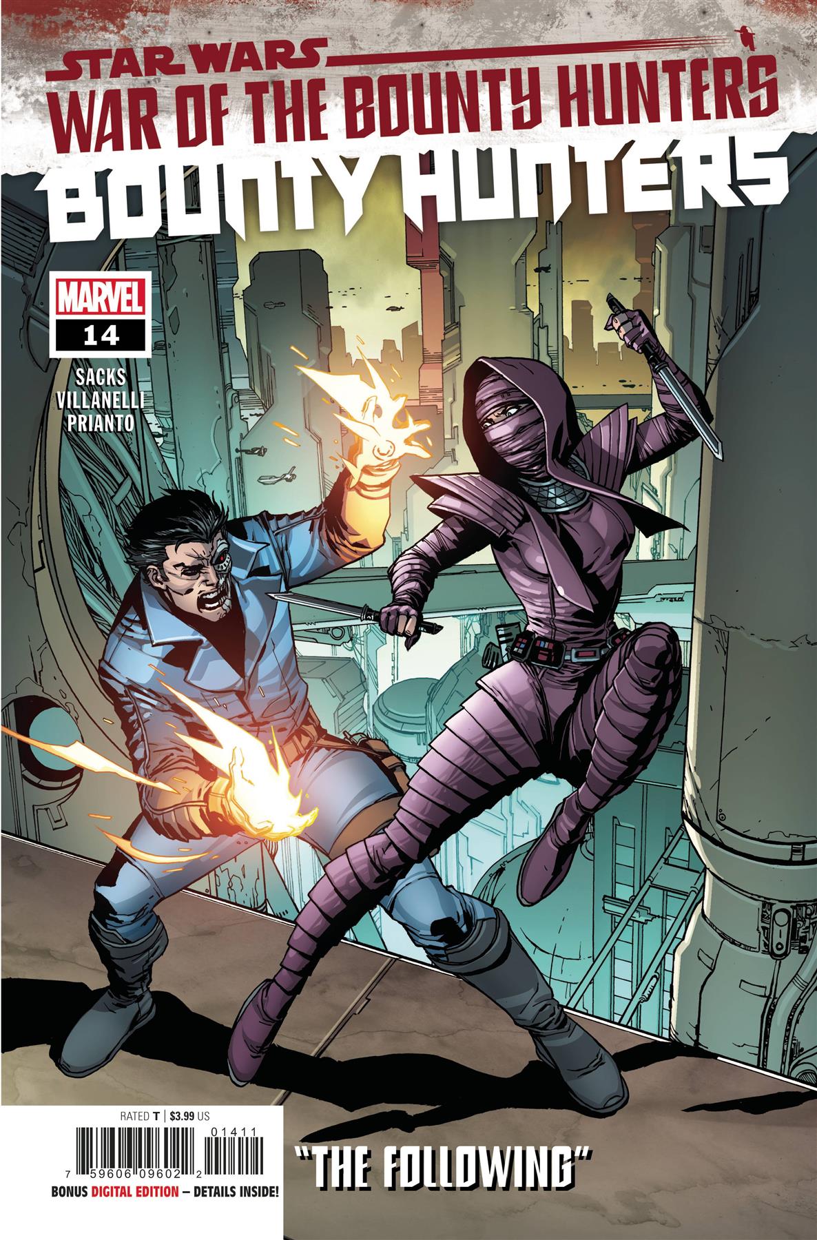 Star Wars Bounty Hunters #14 Wobh Marvel Comics Comic Book