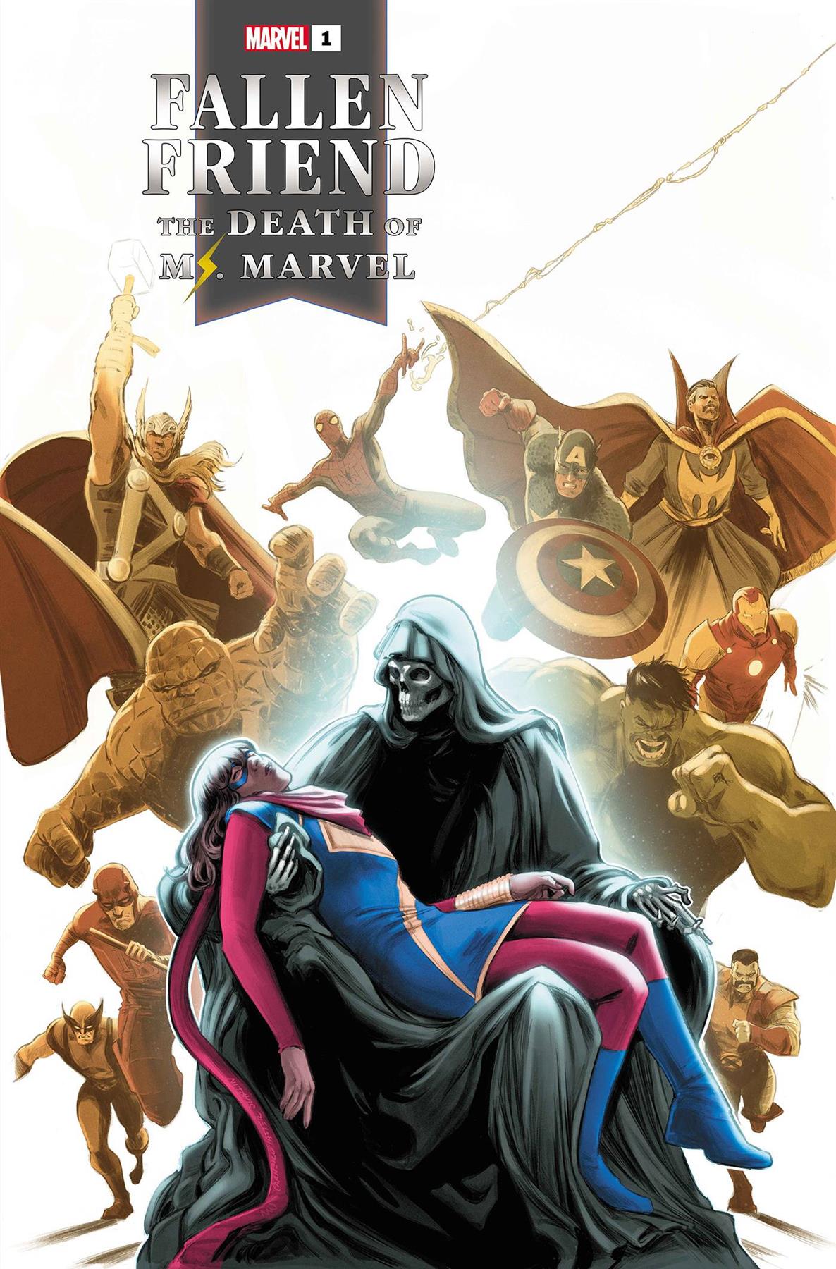 Fallen Friend #1 Carnero Homage Var () Marvel Prh Comic Book 2023