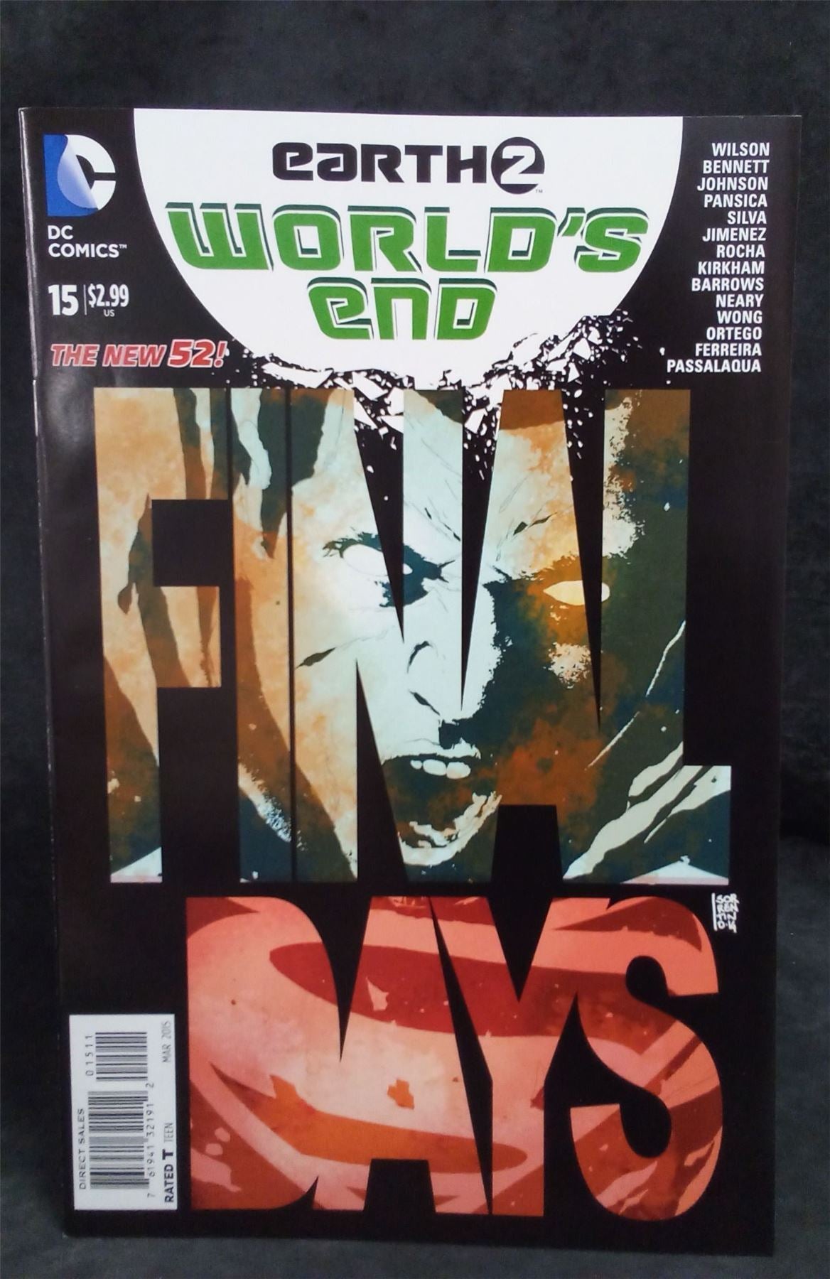 Earth 2: World's End #15 2015 DC Comics Comic Book