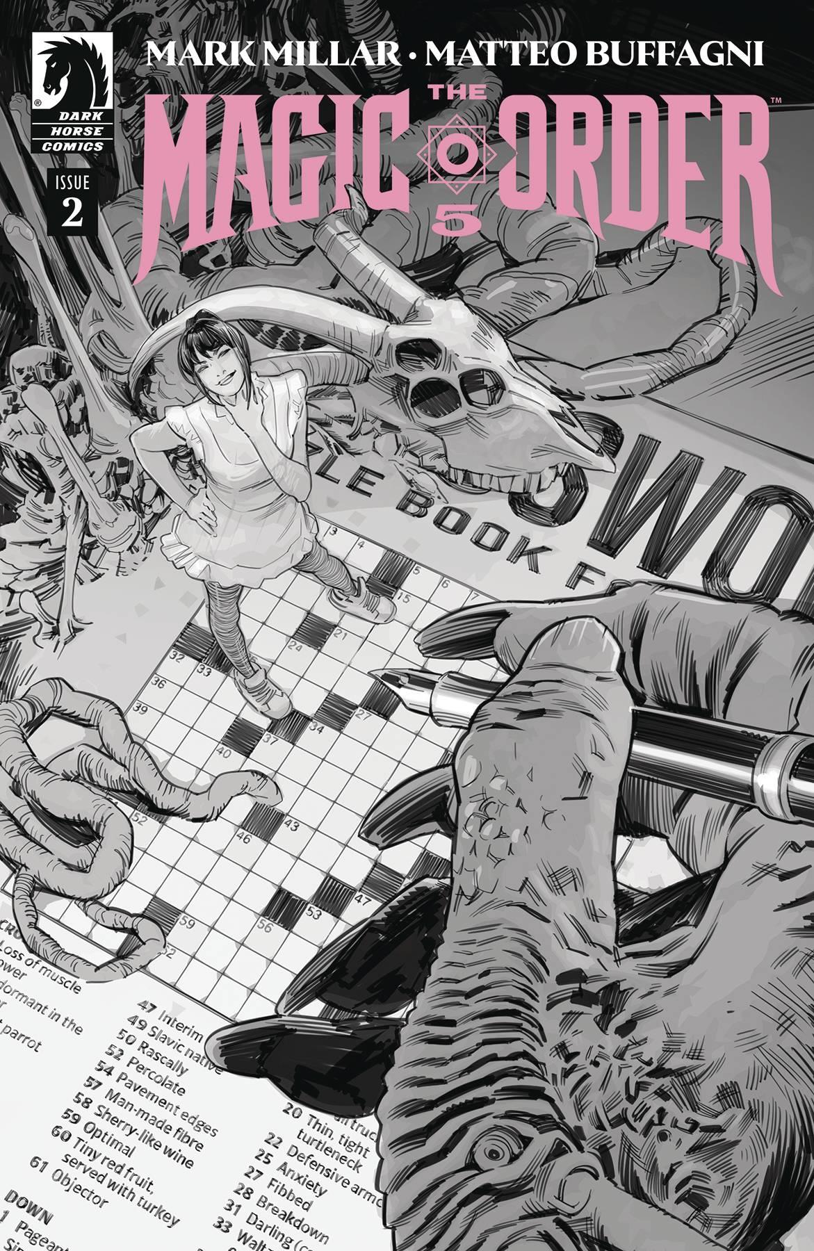 Magic Order V #2 Cvr B B&w Buffagni (mr) Dark Horse Prh Comic Book