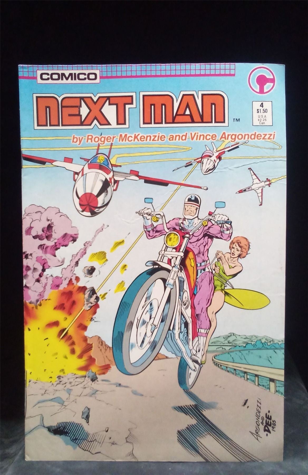 Next Man #4 1985 Comico Comic Book