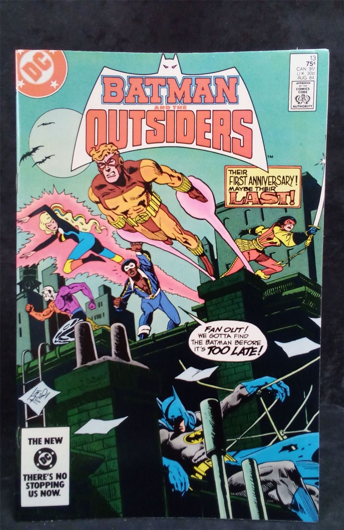 Batman and the Outsiders #13 1984 DC Comics Comic Book
