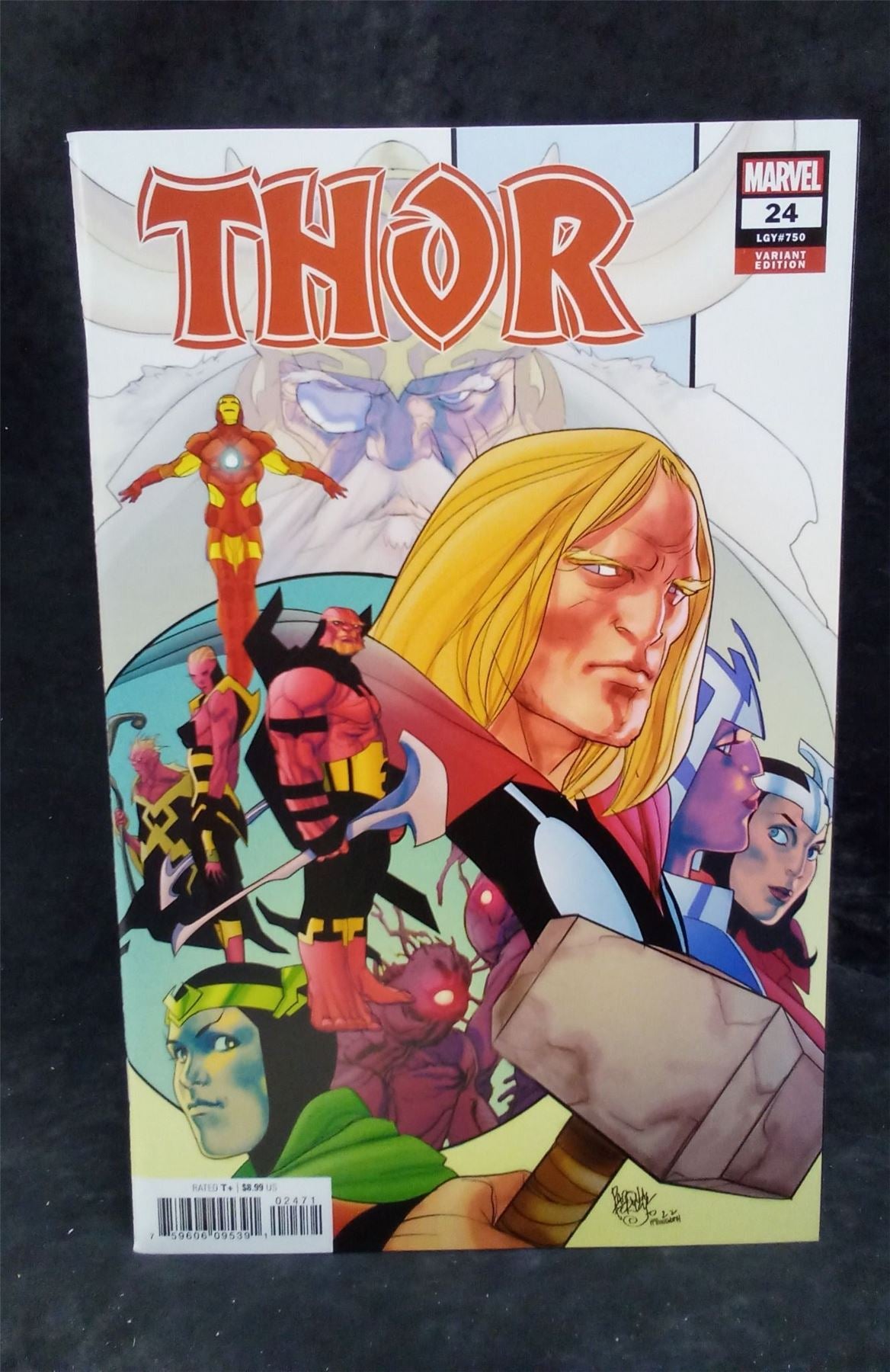 Thor #24 Ferry Cover 2022 Marvel Comics Comic Book