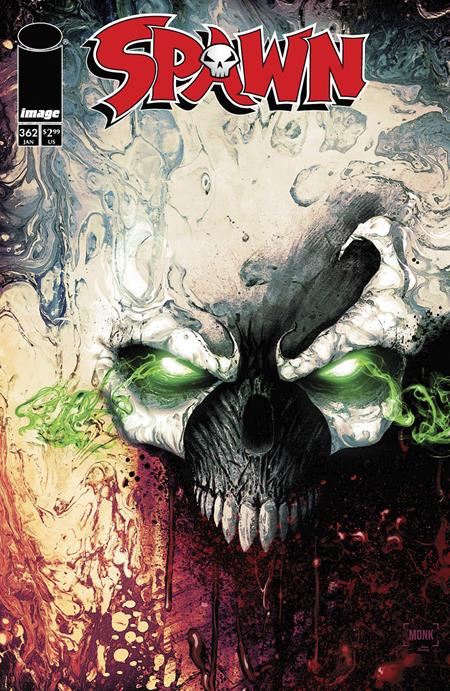 Spawn #362 Cvr B Jeff Monk Var Image Comics Comic Book