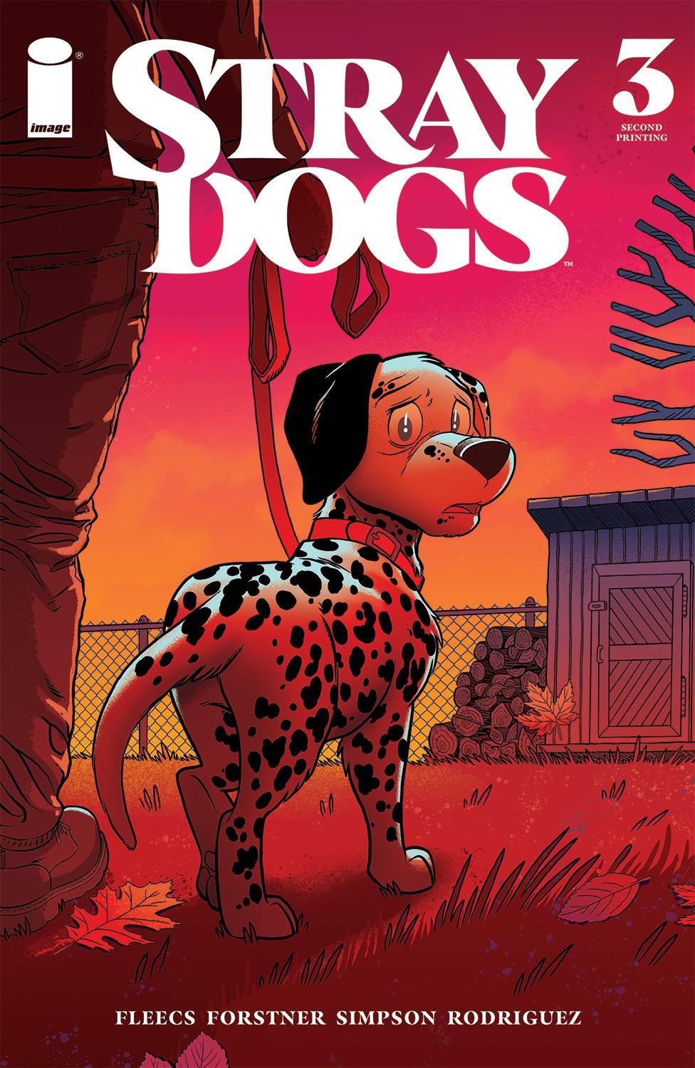 Stray Dogs #3 2nd Ptg Image Comics Comic Book