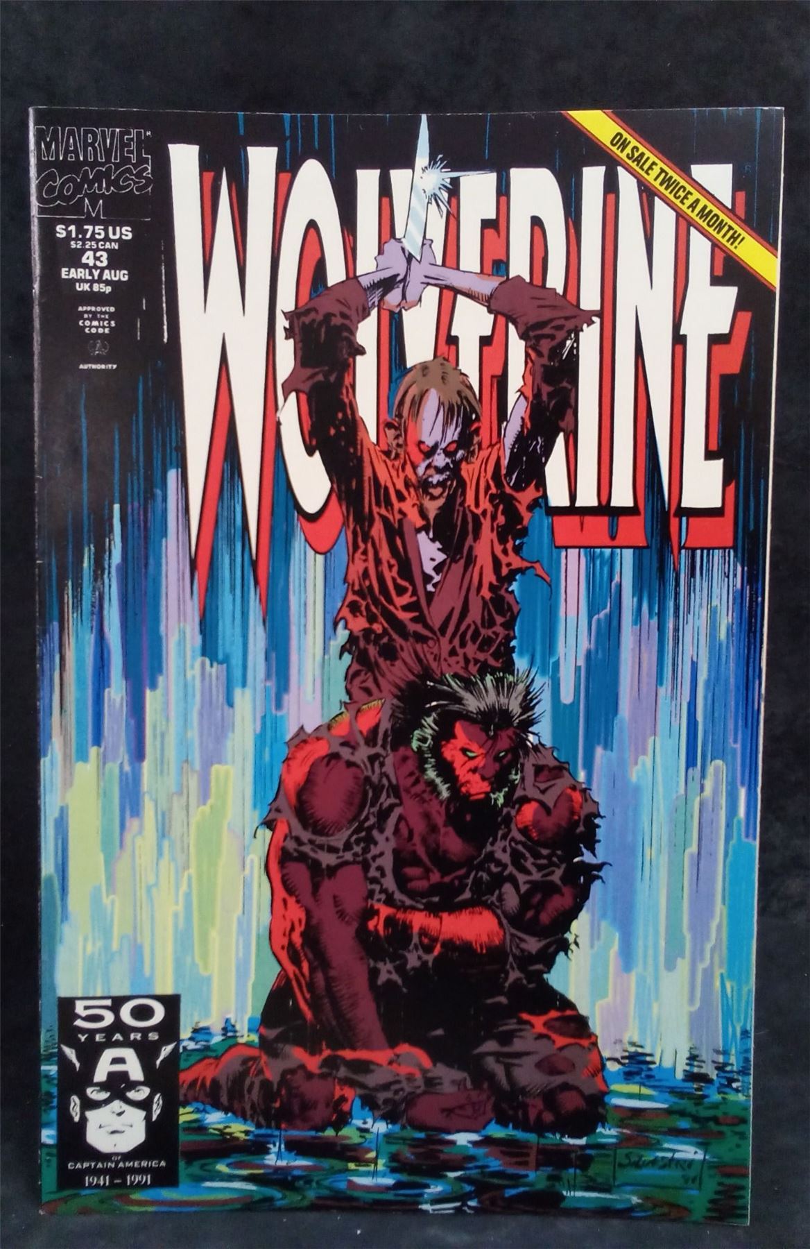 Wolverine #43 1991 Marvel Comics Comic Book