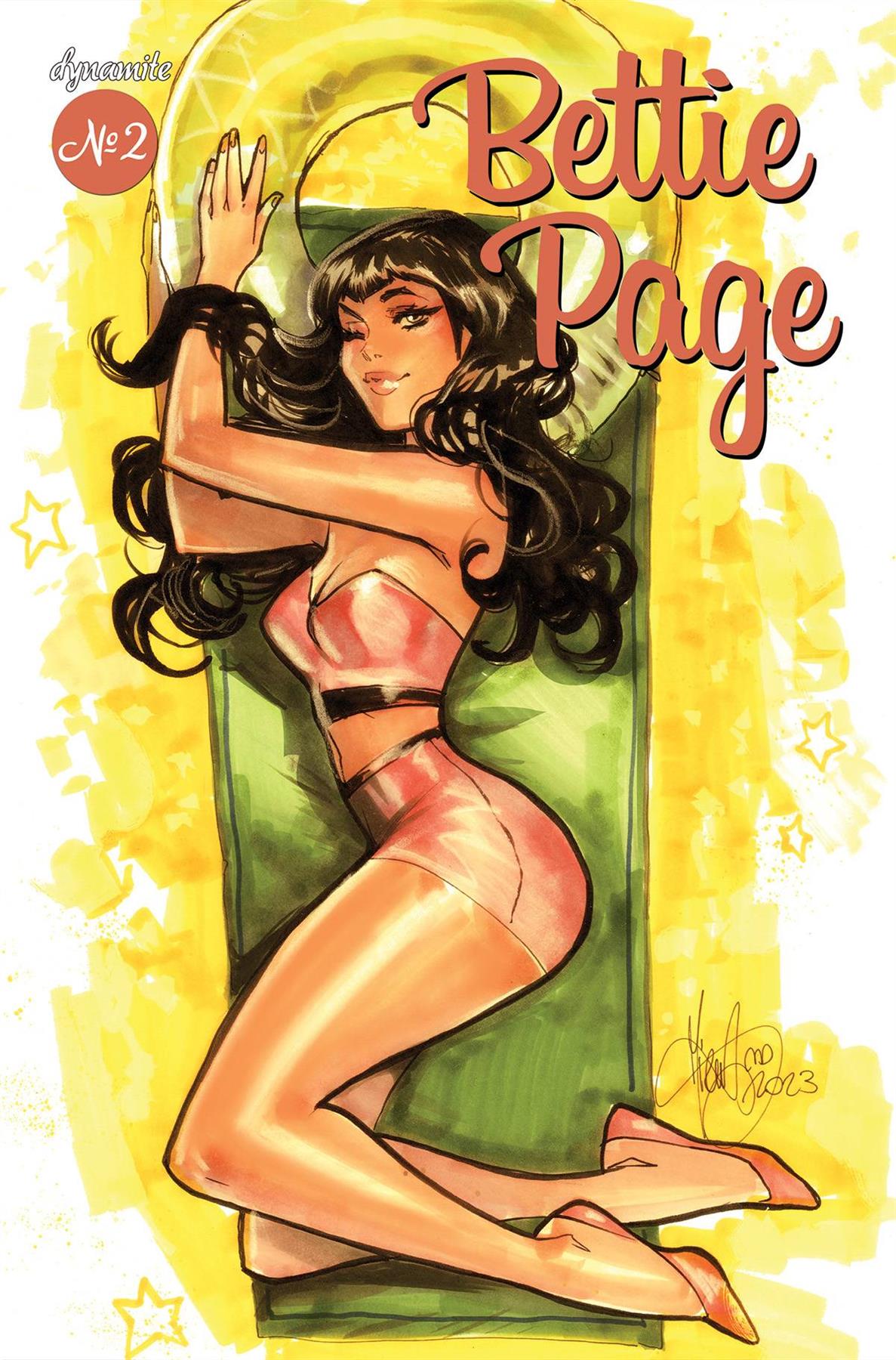 Bettie Page #2 Cvr D Andolfo Dynamite Comic Book